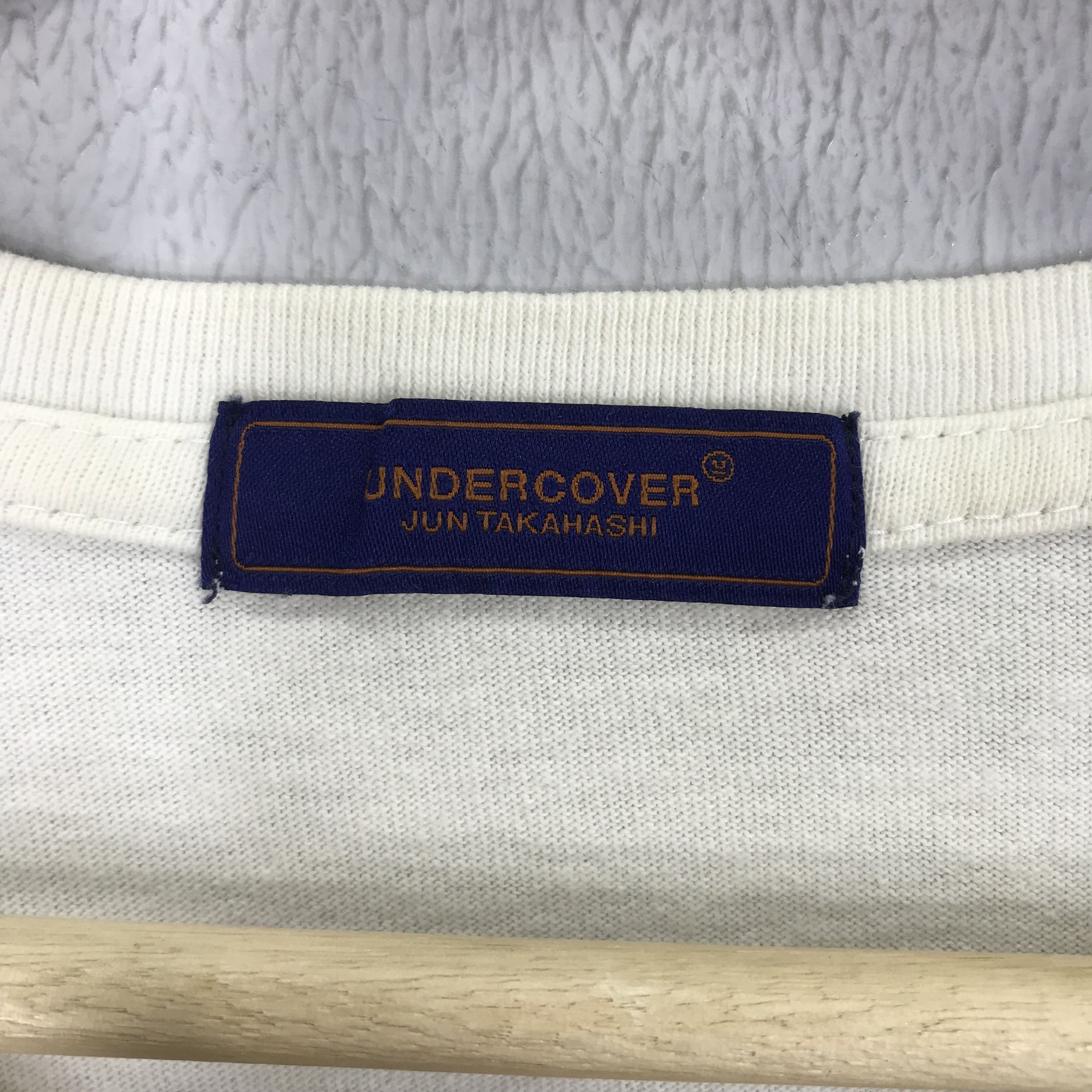 Undercover Vintage Undercover Jun Takahashi Big Logo White T shirt Size US M / EU 48-50 / 2 - 10 Thumbnail