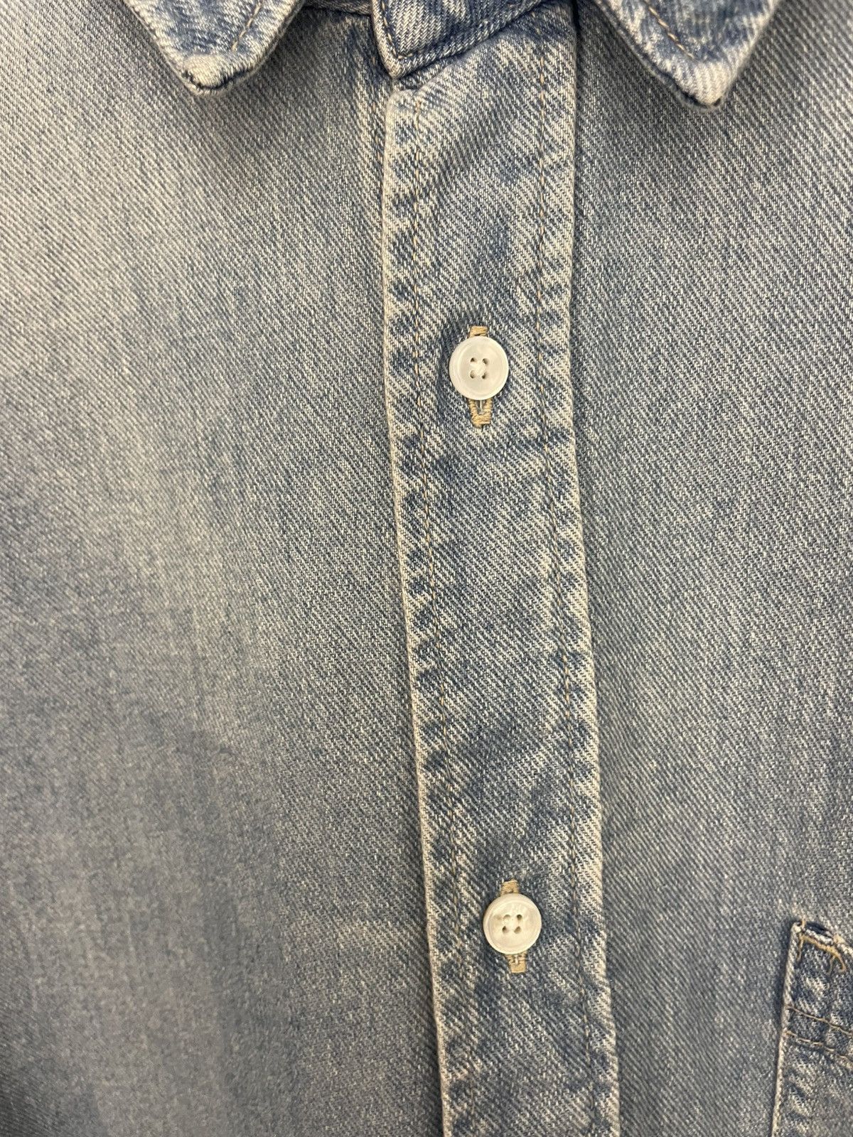 Celine Oversized denim shirt Size US XXL / EU 58 / 5 - 2 Thumbnail