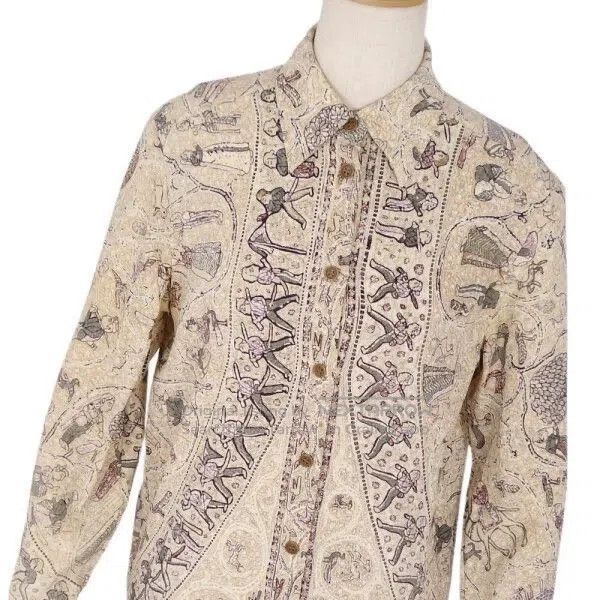 Hermes Hermes Silk printed shirt Size XXS / US 00 / IT 34 - 3 Thumbnail