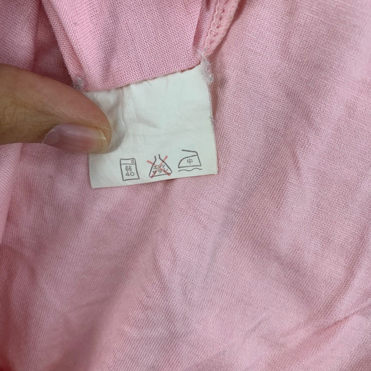 Vintage Vintage 90’ HONMA GOLF COLLECTION Pink Polo Tee Shirt Top Size M / US 6-8 / IT 42-44 - 9 Thumbnail