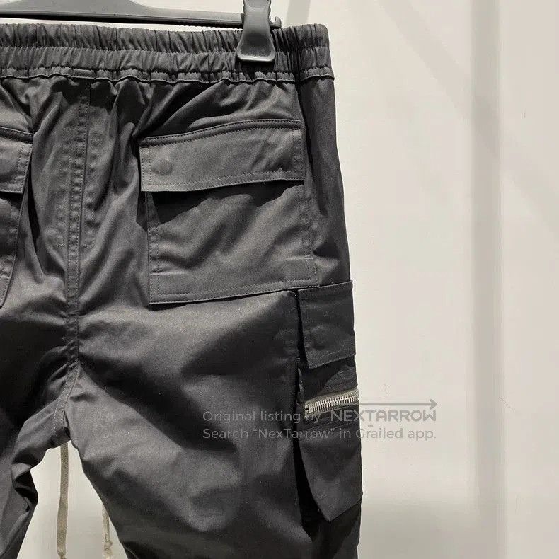 Rick Owens Rick Owens Men's Black Cargo Pants. Size US 44 / EU 60 - 4 Thumbnail