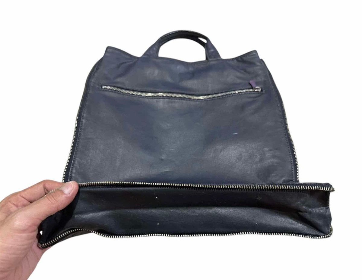 Gaultier Homme Objet × Jean Paul Gaultier 🔥Vintage Jean Paul Gautier Leather Tote Bag Zip JPG Bag Size ONE SIZE - 5 Thumbnail