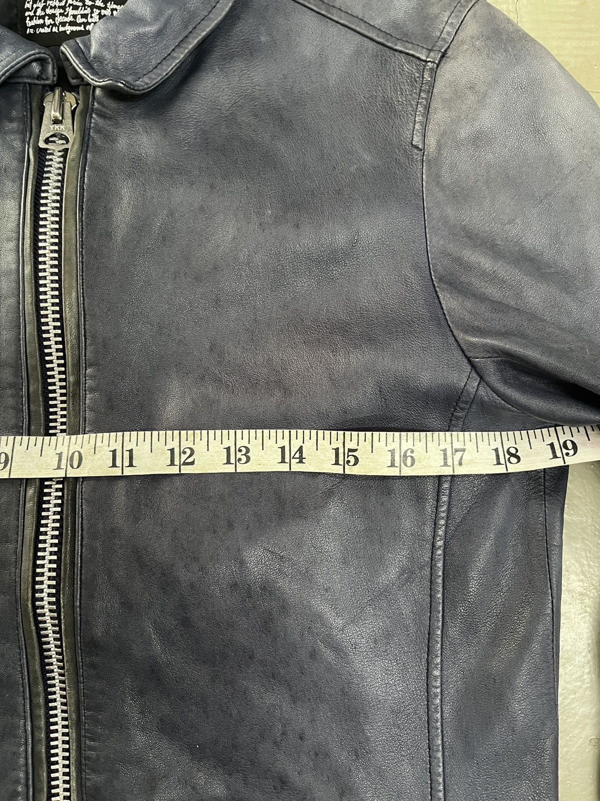 KMRii Nano Universe Archive Goat Leather Biker Jacket Punk Size US M / EU 48-50 / 2 - 15 Thumbnail