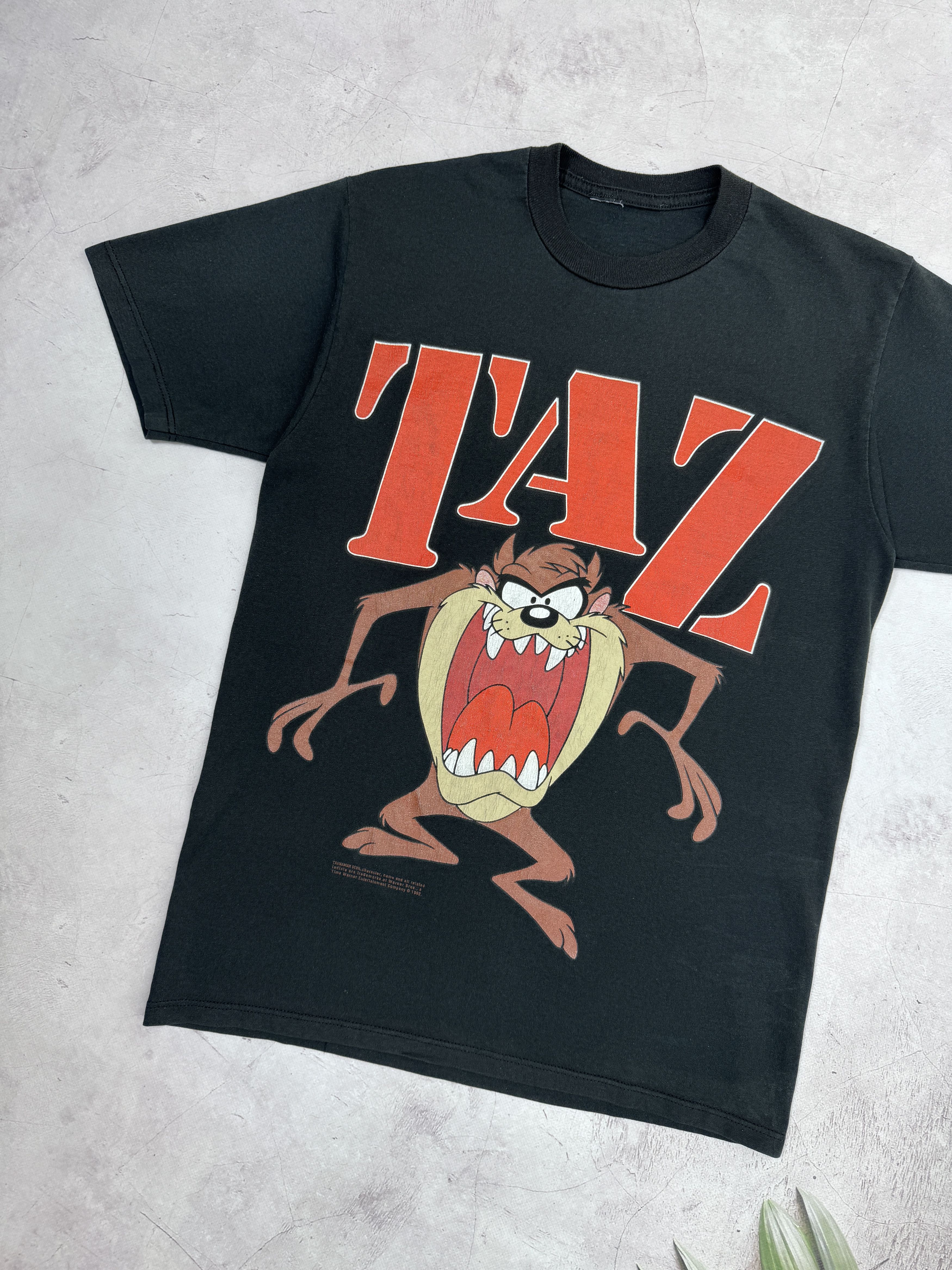 Vintage × Warner Bros Vintage 1992 Looney Tunes Taz T-Shirt Warner Brosers Size US S / EU 44-46 / 1 - 2 Thumbnail
