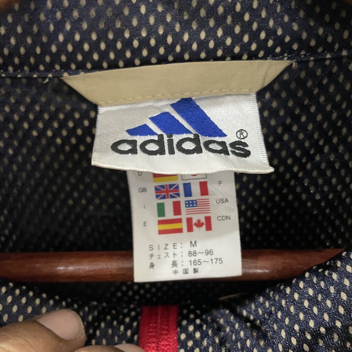 Adidas Vintage 90s Adidas Zipper Ups Jacket Size US L / EU 52-54 / 3 - 5 Thumbnail