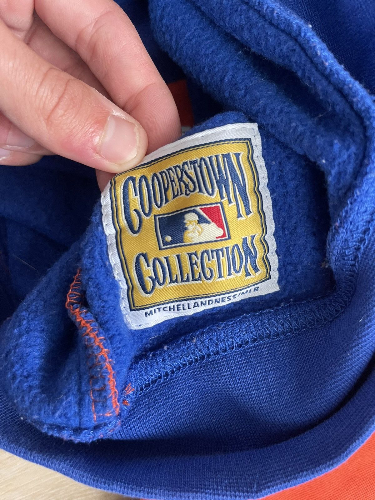 Mitchell & Ness × Vintage VINTAGE Y2K MITCHELL & NESS HEAVYWEIGHT HOODIE Size US XL / EU 56 / 4 - 11 Thumbnail