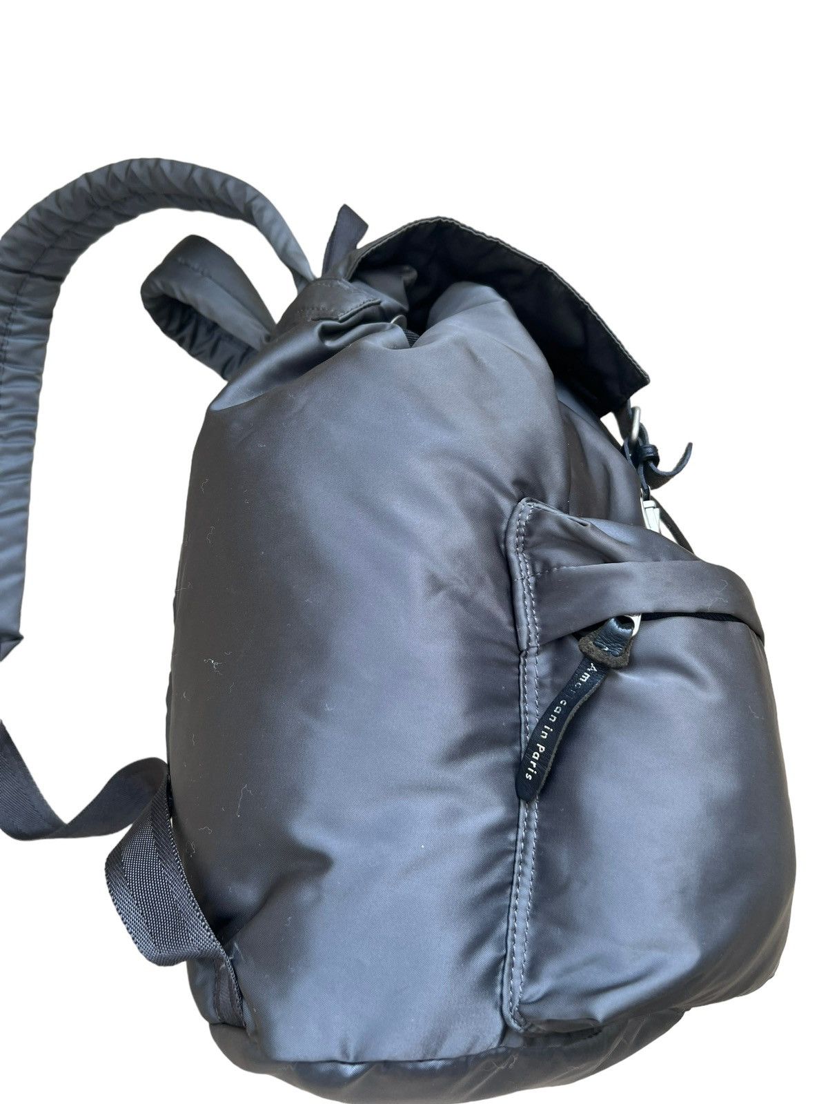 Vintage A.I.P Japan Grey Tactical Nylon Tanker Backpack Size ONE SIZE - 11 Thumbnail