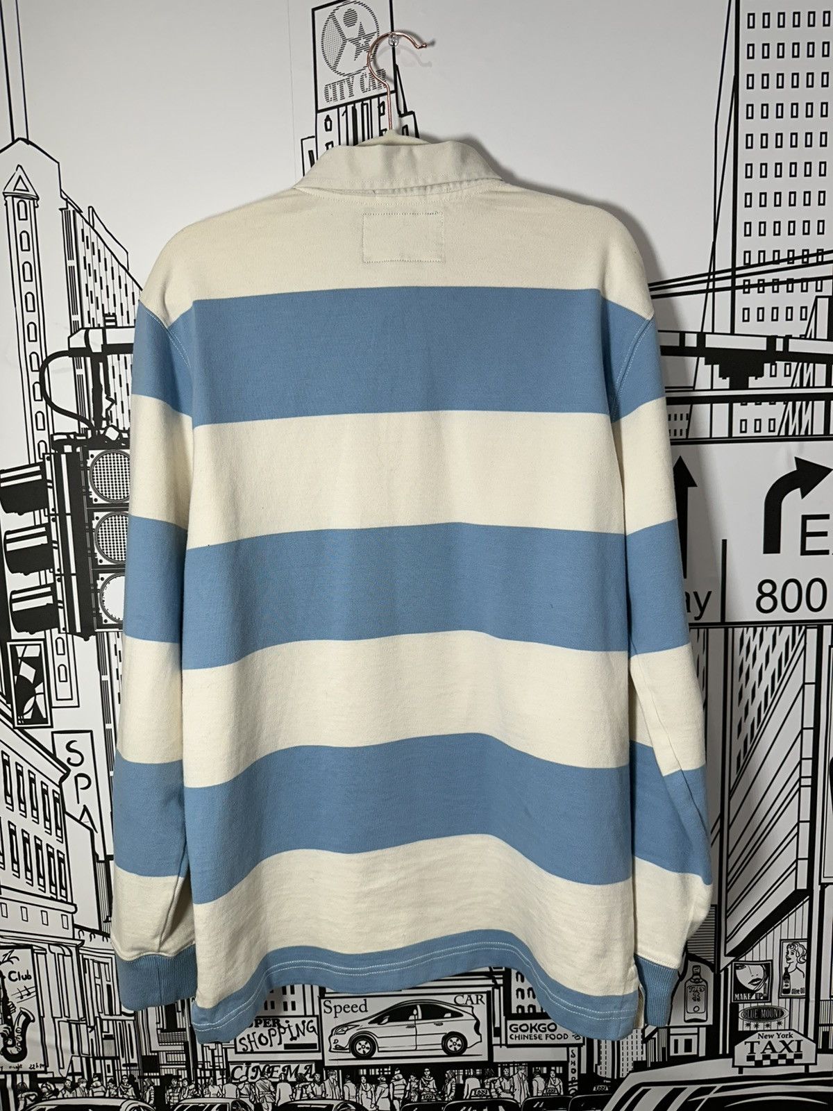 Rugby Ralph Lauren Rugby Ralph Lauren Crazy Rugby Baby Blue L Size US L / EU 52-54 / 3 - 3 Thumbnail