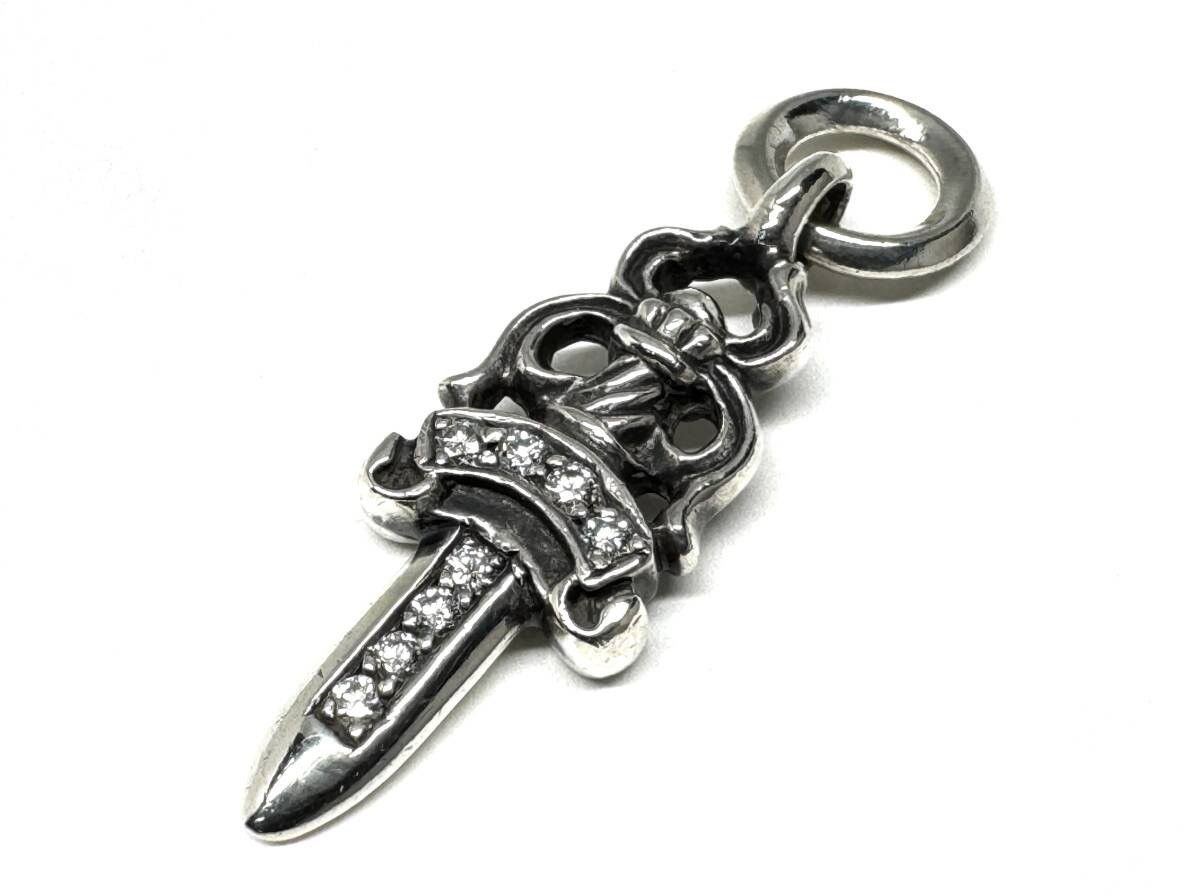 Chrome Hearts Chrome Hearts #5 Dagger Pendant | Grailed
