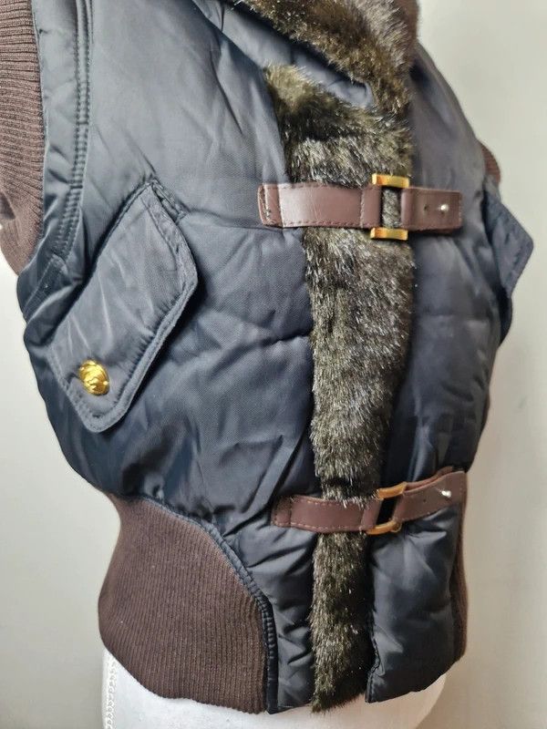 Japanese Brand Vintage faux fur Avant garde Japan style vest 2000s archive Size XL / US 12-14 / IT 48-50 - 4 Thumbnail