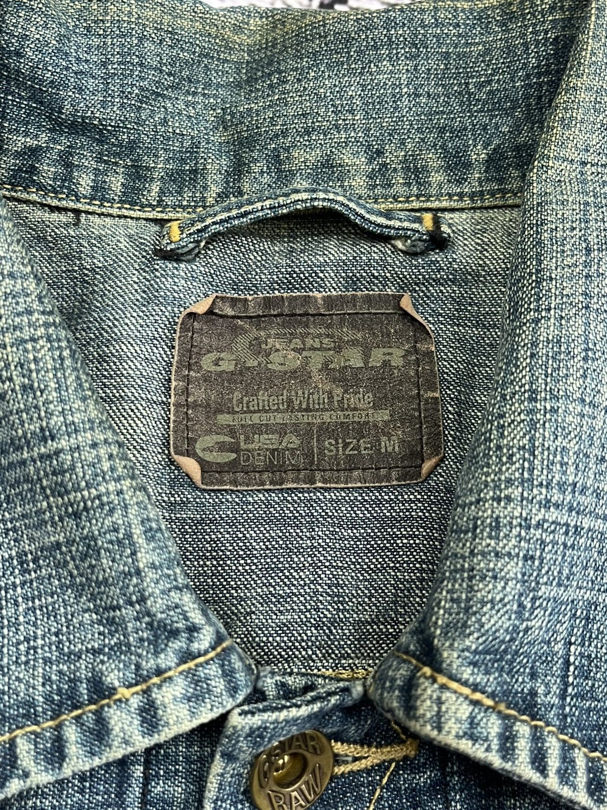 G-Star Vintage G Star Denim Denim Empty Tapered Art Jacket Size US M / EU 48-50 / 2 - 10 Thumbnail