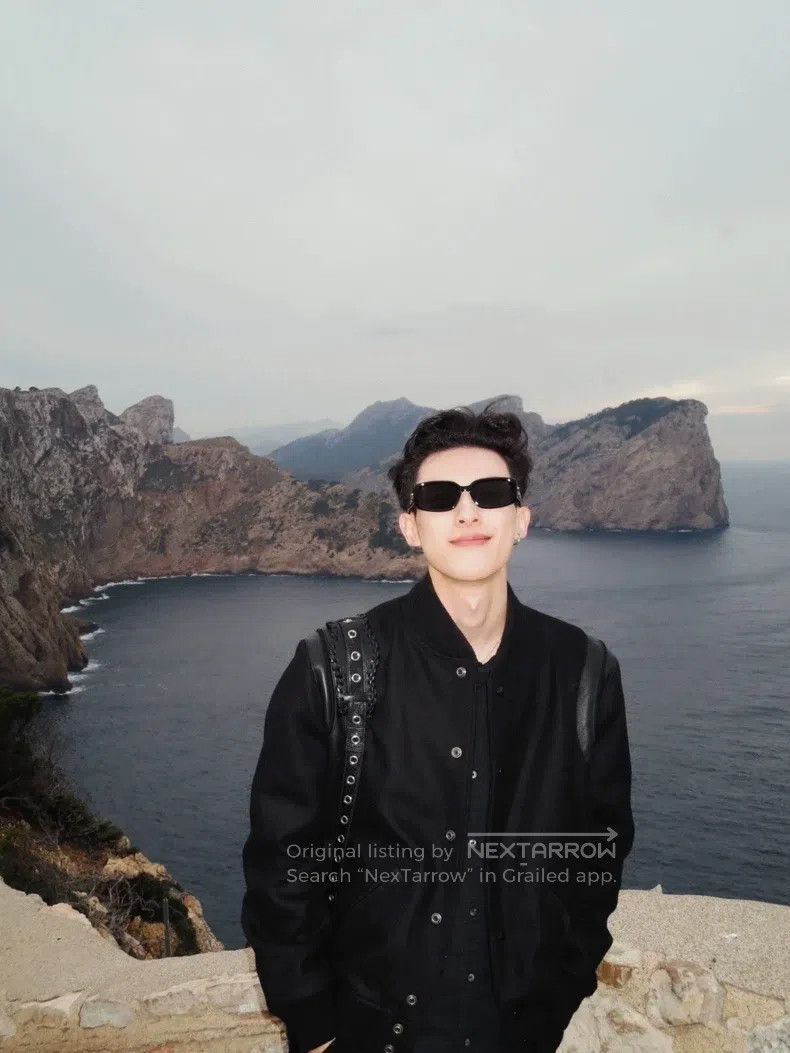 Saint Laurent Paris Saint Laurent Paris Black Warrior Leather Baseball Jacket Size US S / EU 44-46 / 1 - 7 Thumbnail