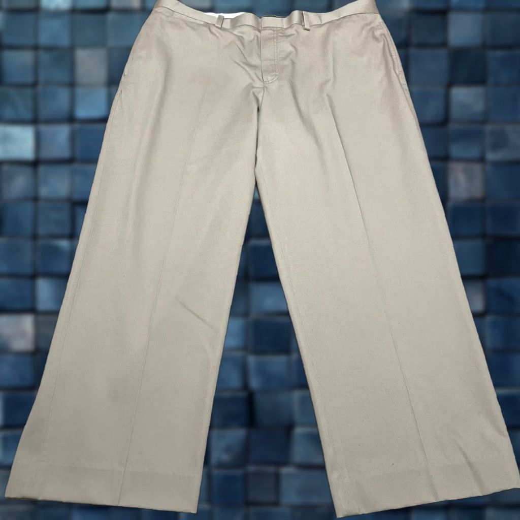Vintage L.L. Bean Mens Pants Beige Straight Leg Chino High Rise Classic Fit 40 Regular Men’s Vintage No Size US 38 / EU 54 - 1 Thumbnail