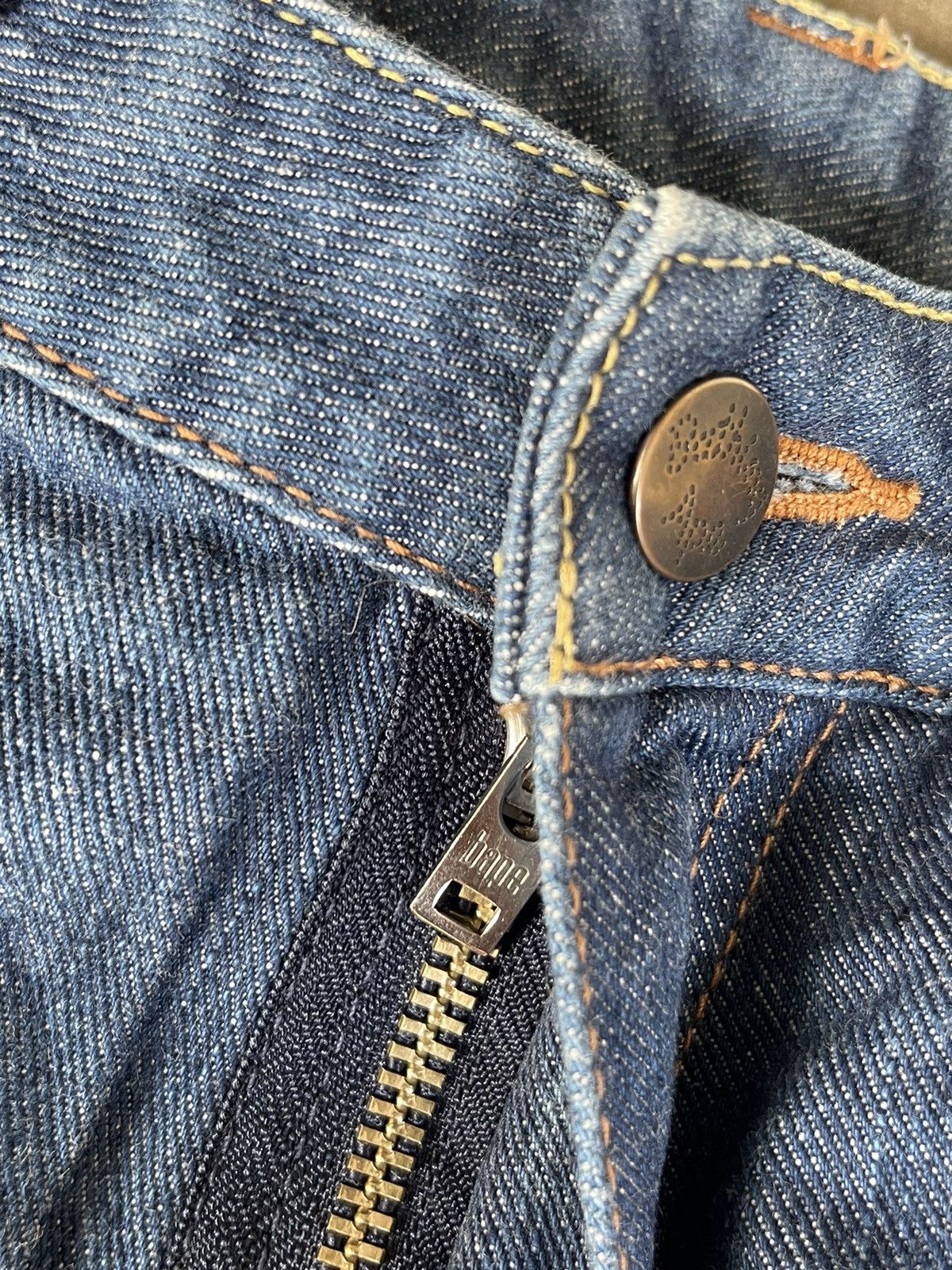 Bape Bape OG Spellout Logo Denim Size 30" / US 8 / IT 44 - 7 Thumbnail