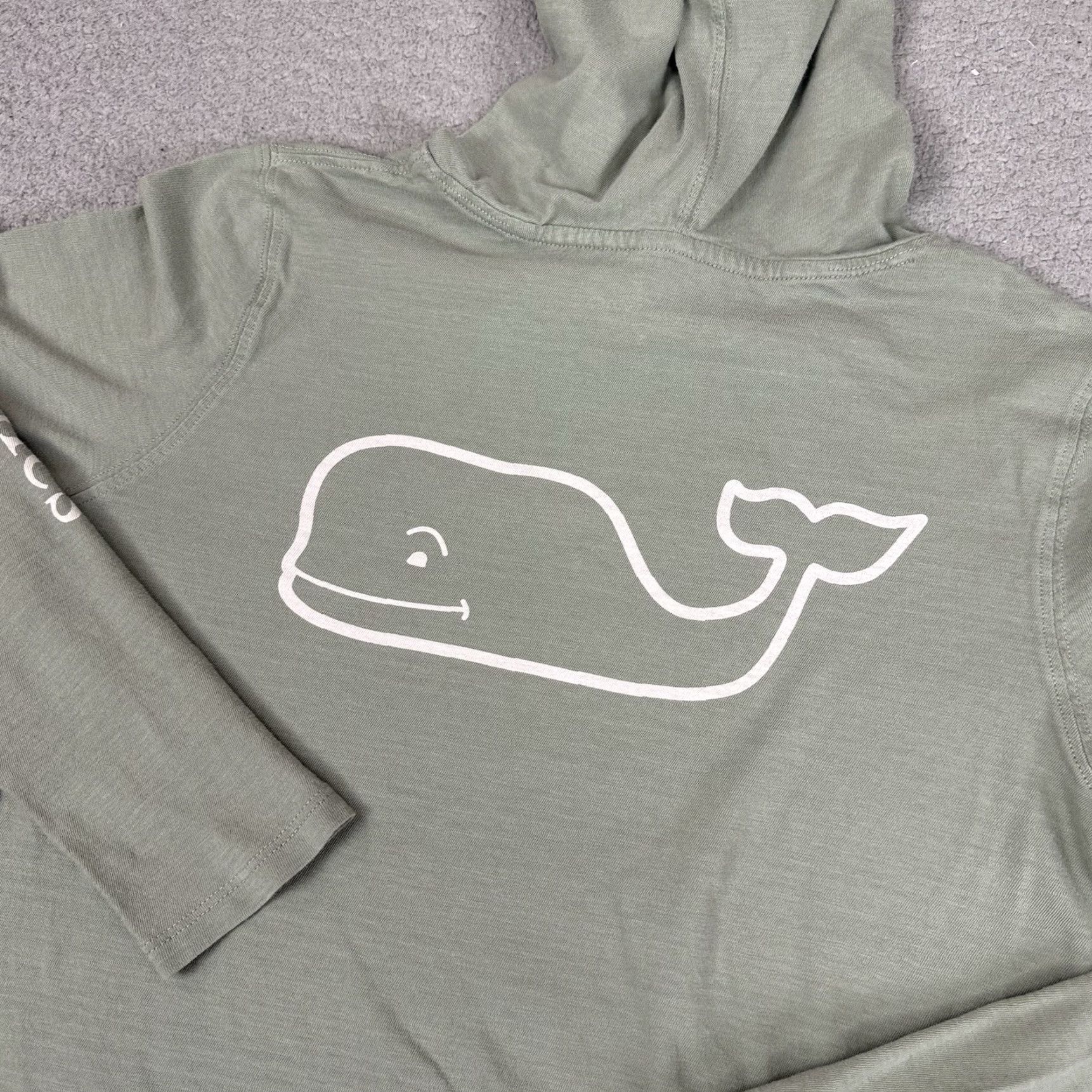 Vineyard Vines Vineyard Vines T Shirt Mens S Green Long Sleeve Graphic Hooded Logo A Size US S / EU 44-46 / 1 - 2 Thumbnail
