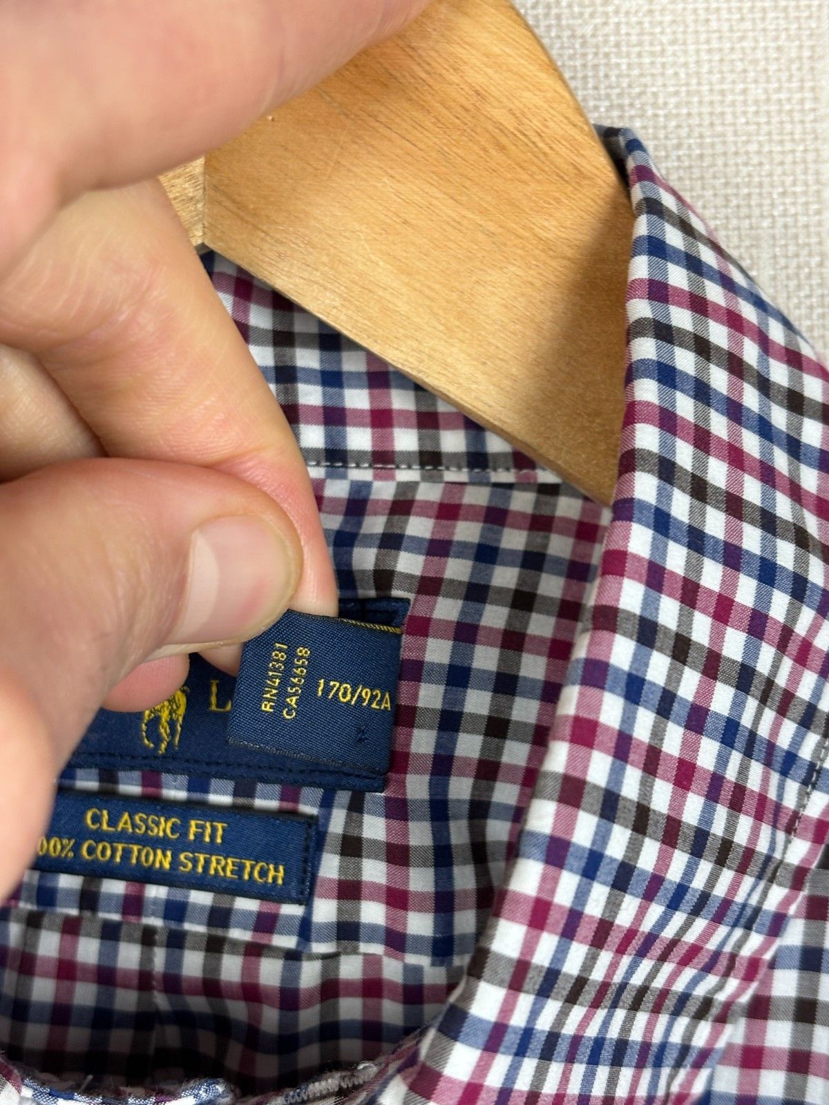 Ralph Lauren Ralph Lauren Check Long Sleeve Classic Fit Size US S / EU 44-46 / 1 - 9 Thumbnail