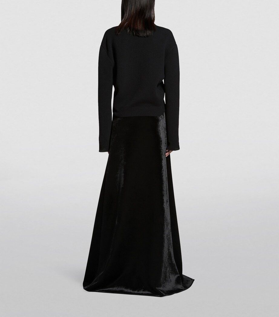Balenciaga o1mt1gz0226 Sweater In Black Size L / US 10 / IT 46 - 5 Thumbnail