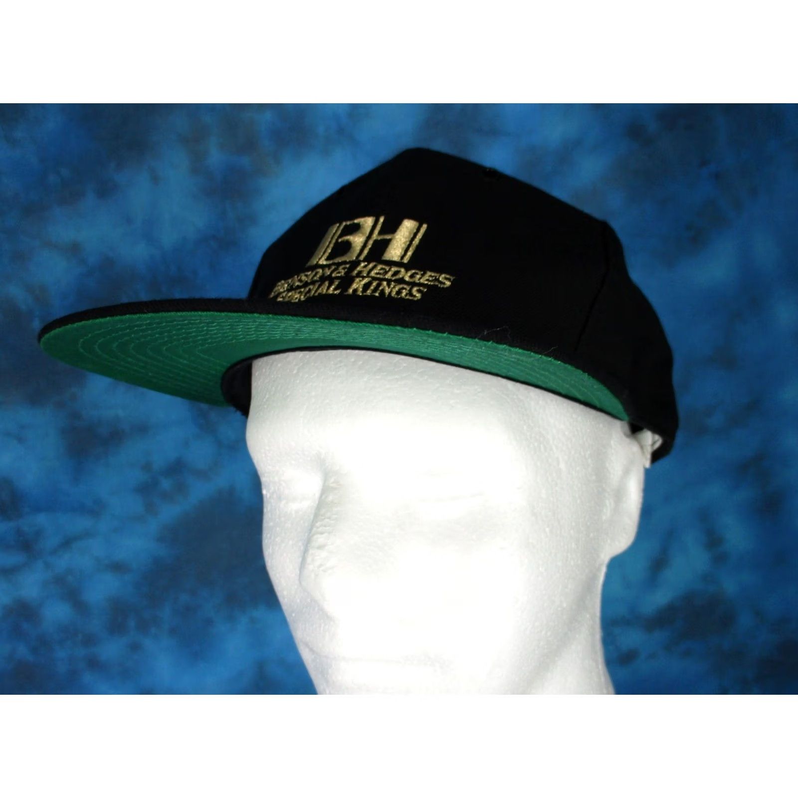 Vintage VINTAGE Benson & Hedges Snapback Hat 90s Men Adjustable Black Hip Hop CIGARETTES SPECIAL KINGS NOS Size ONE SIZE - 6 Thumbnail