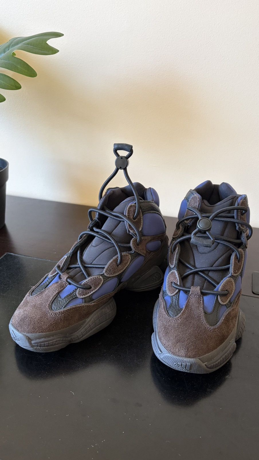 Yeezy YEEZY x adidas Yeezy 500 High Tyrian Sneakers Purple /Brown Size US 8.5 / EU 41-42 - 4 Thumbnail