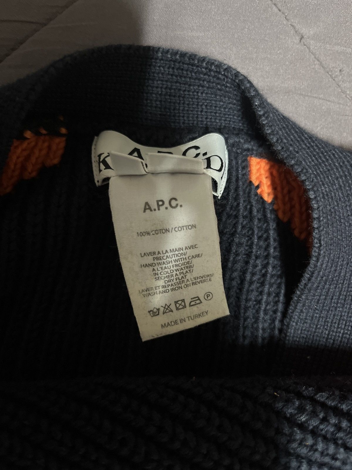 A.P.C. × Kid Cudi A.P.C x Kid Cudi dream on heavy knit cardigan Size US M / EU 48-50 / 2 - 7 Thumbnail