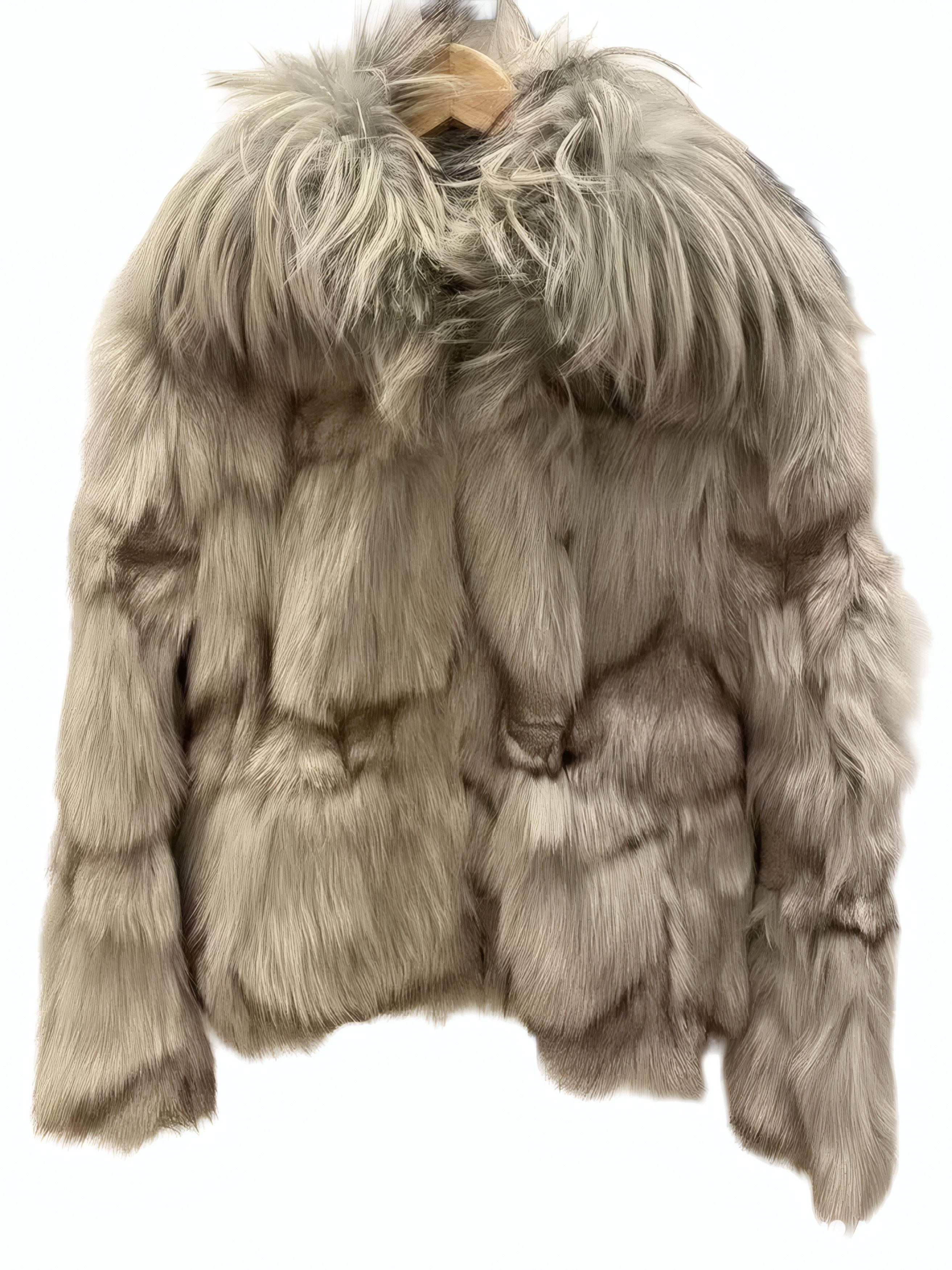 Roberto Cavalli Kidassia & Fox Fur Puffer Jacket