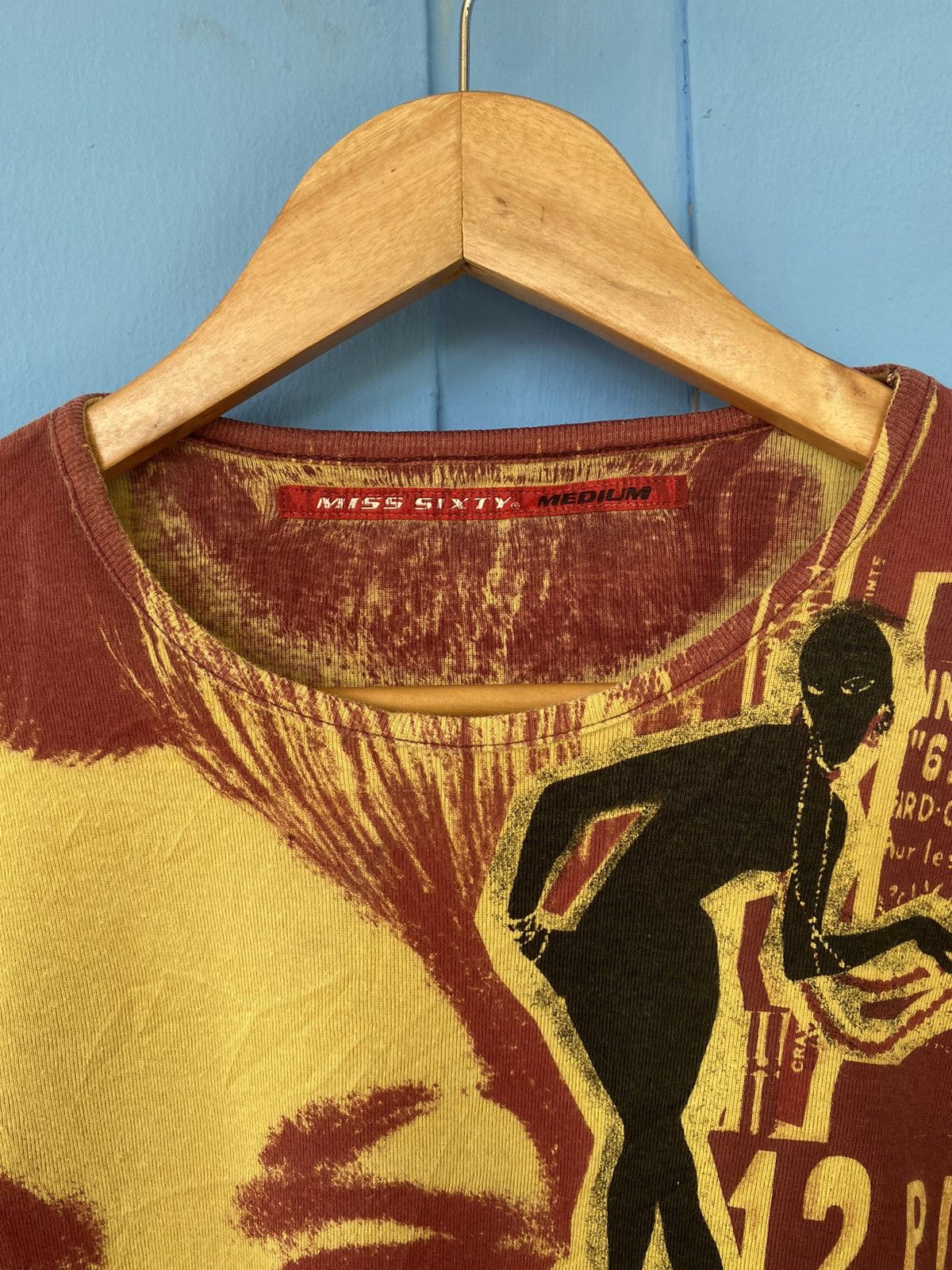 Miss Sixty × Vintage Miss Sixty Women's Graphic Size M / US 6-8 / IT 42-44 - 3 Thumbnail