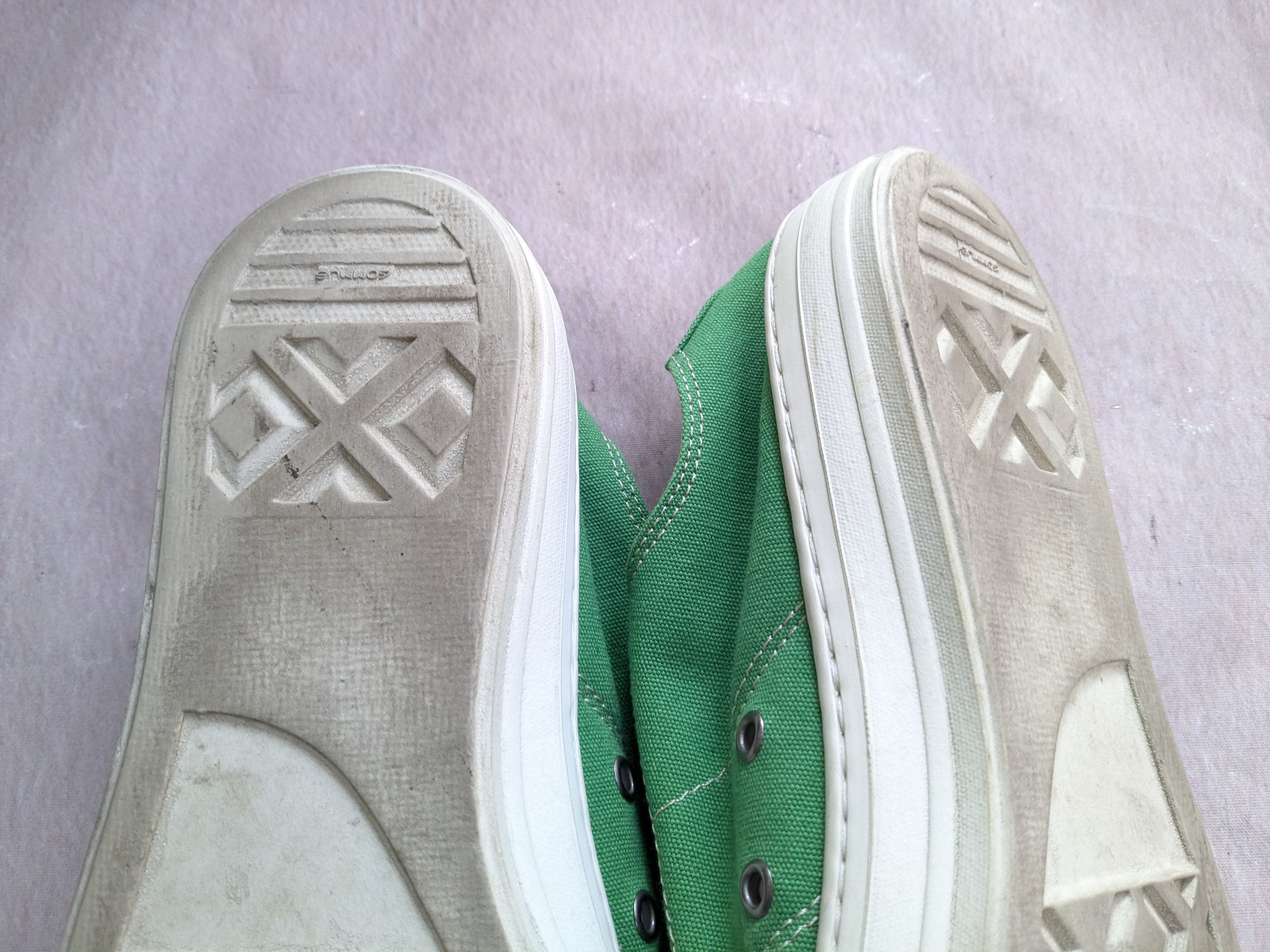 Maison Margiela Maison Margiela Stereotype Sneakers 11 44 Green White Canvas Size US 11 / EU 44 - 15 Thumbnail