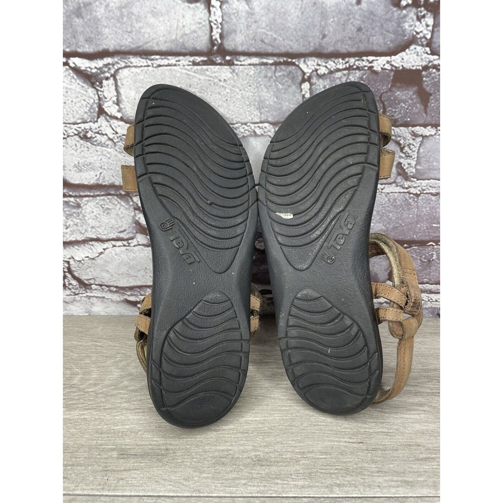 Teva Teva Ventura Cork Brown Ankle Strappy Casual Outdoor Sandals Size US 9 / IT 39 - 19 Thumbnail