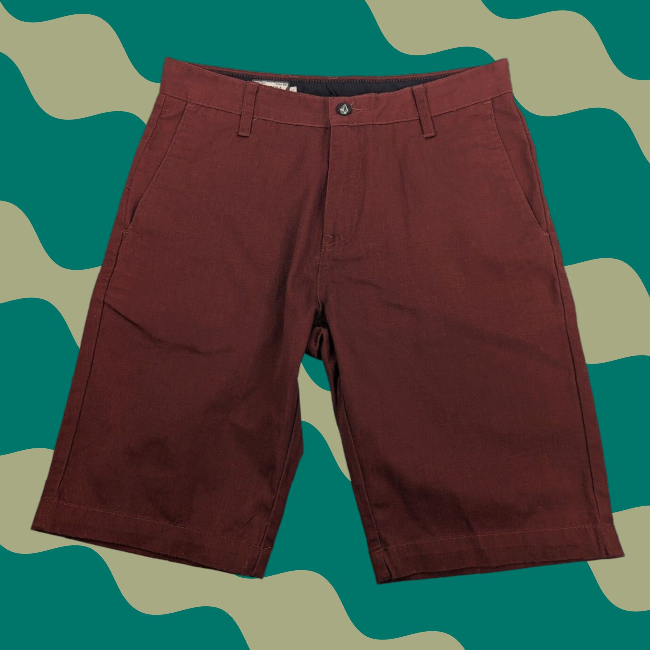 Volcom Volcom Red Corpo Class Chino Bermuda Shorts Mens Size 30 Skater Casual Golf Size US 30 / EU 46 - 1 Thumbnail