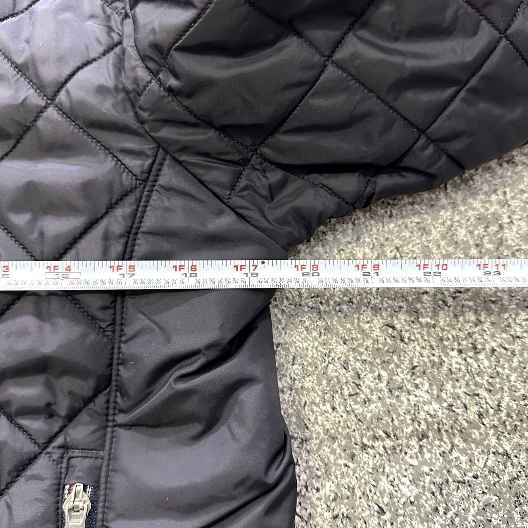Lands' End Lands' End Primaloft Quilted Jacket Womens S Navy Blue Full Zip Size S / US 4 / IT 40 - 4 Thumbnail