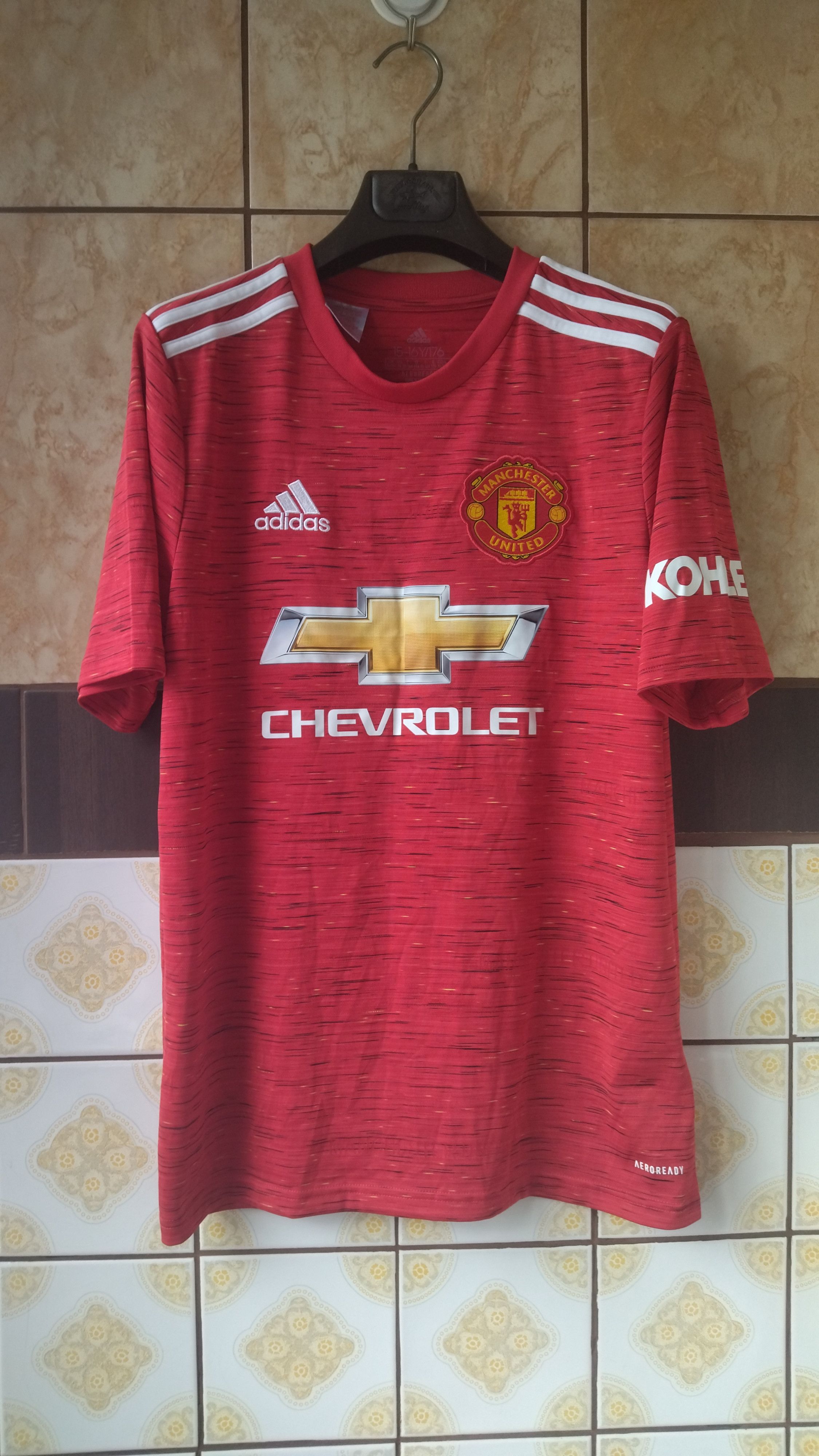 Adidas Cavani 7 Adidas 2020/2021 soccer jersey Size US S / EU 44-46 / 1 - 2 Thumbnail