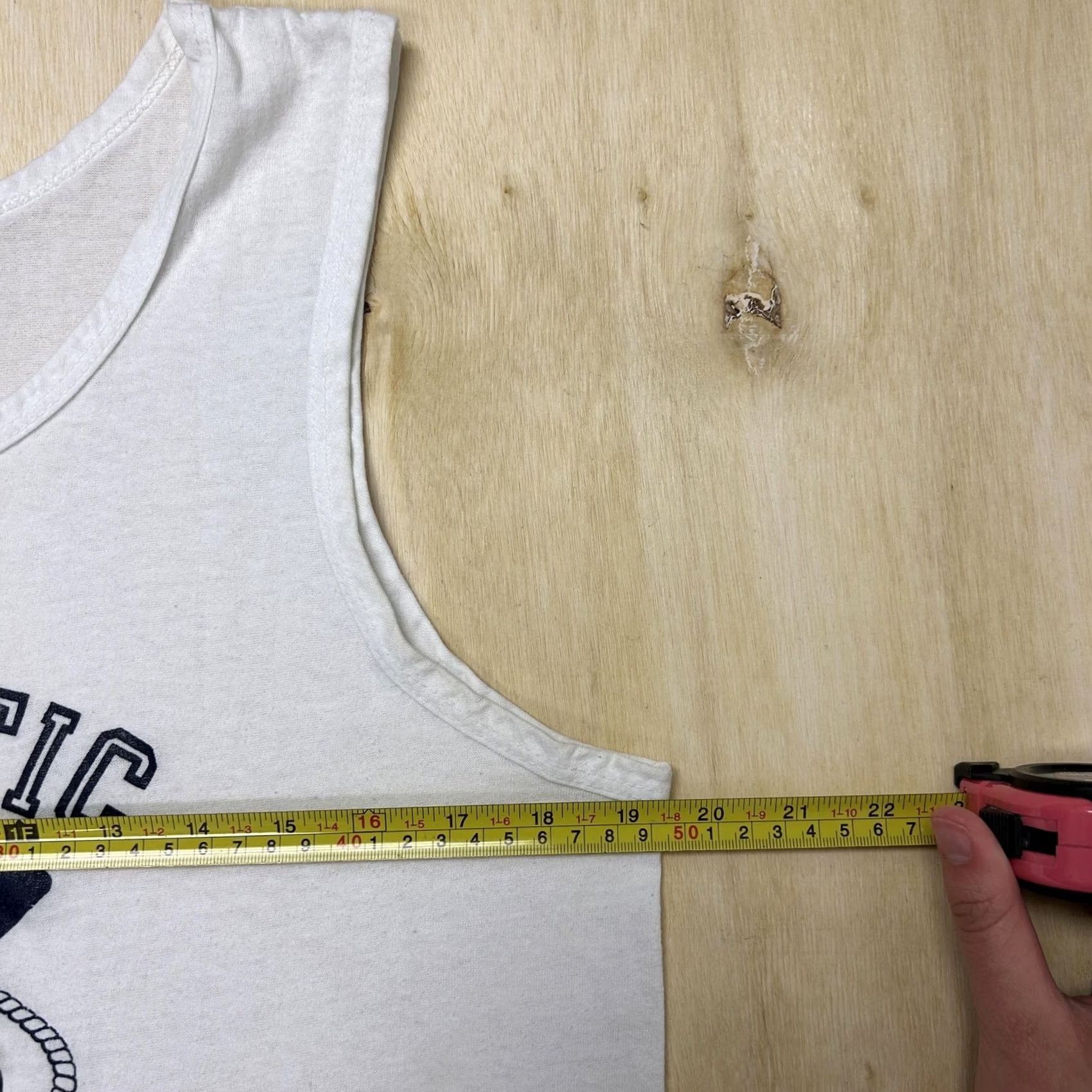 Vintage Vintage Atlantic City Shirt Mens Medium White Beach Patrol Tank Top Tee T-Shirt Size US M / EU 48-50 / 2 - 4 Thumbnail