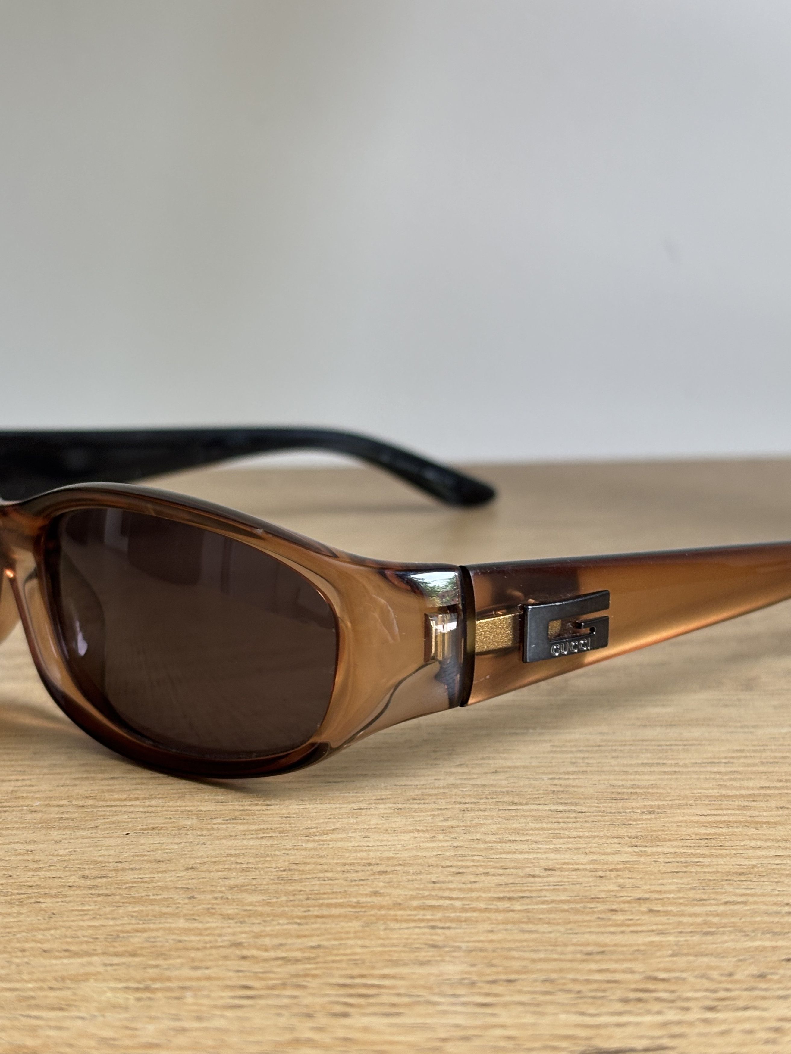 Gucci Gucci Sunglasses gg2456 Mask Logo Shield GG Sport Vintage Size ONE SIZE - 1 Thumbnail