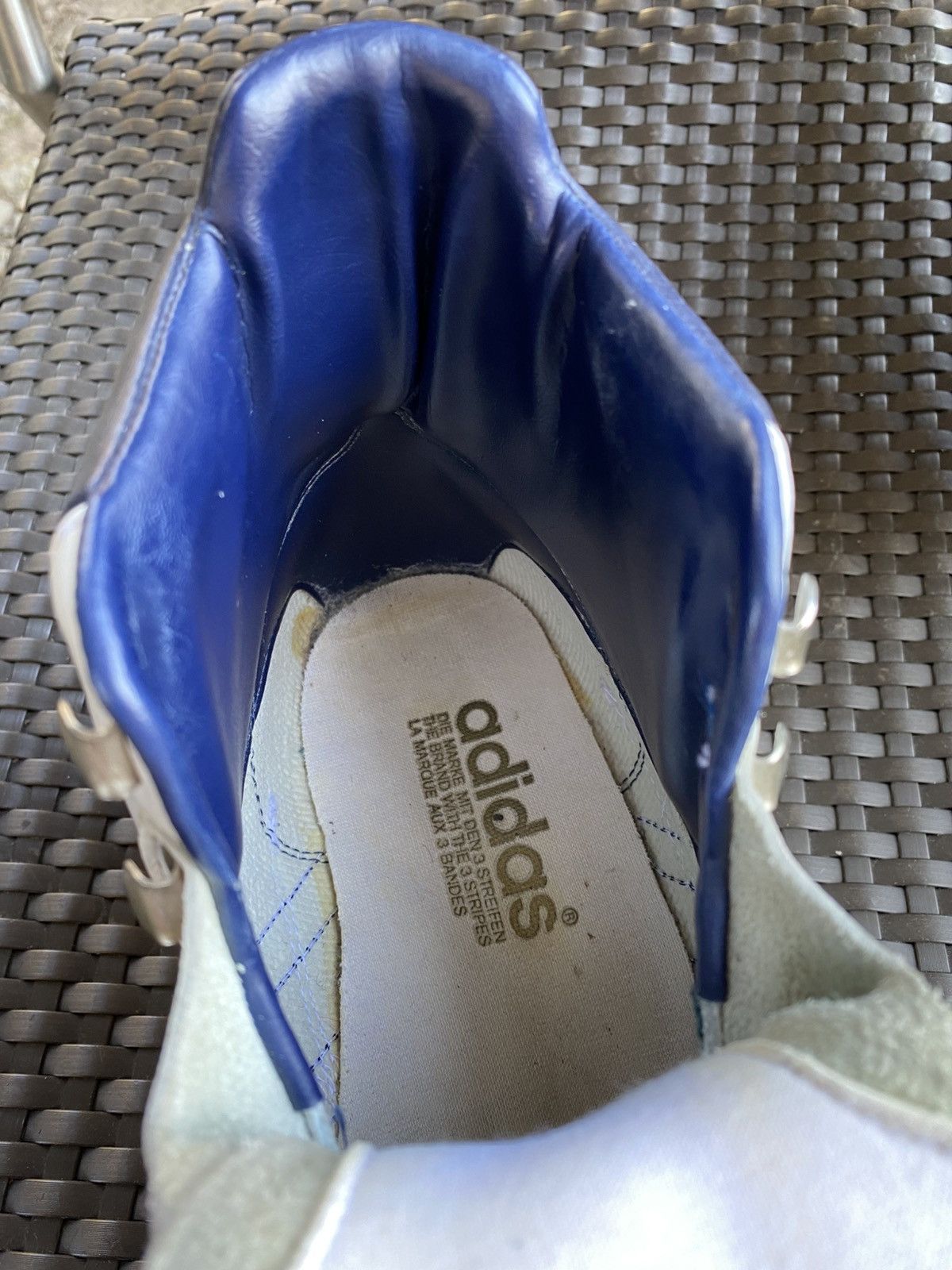 Vintage Vintage Adidas Jogging High Top Shoes Made in Slovenia Rare Size US 10 / EU 43 - 12 Thumbnail
