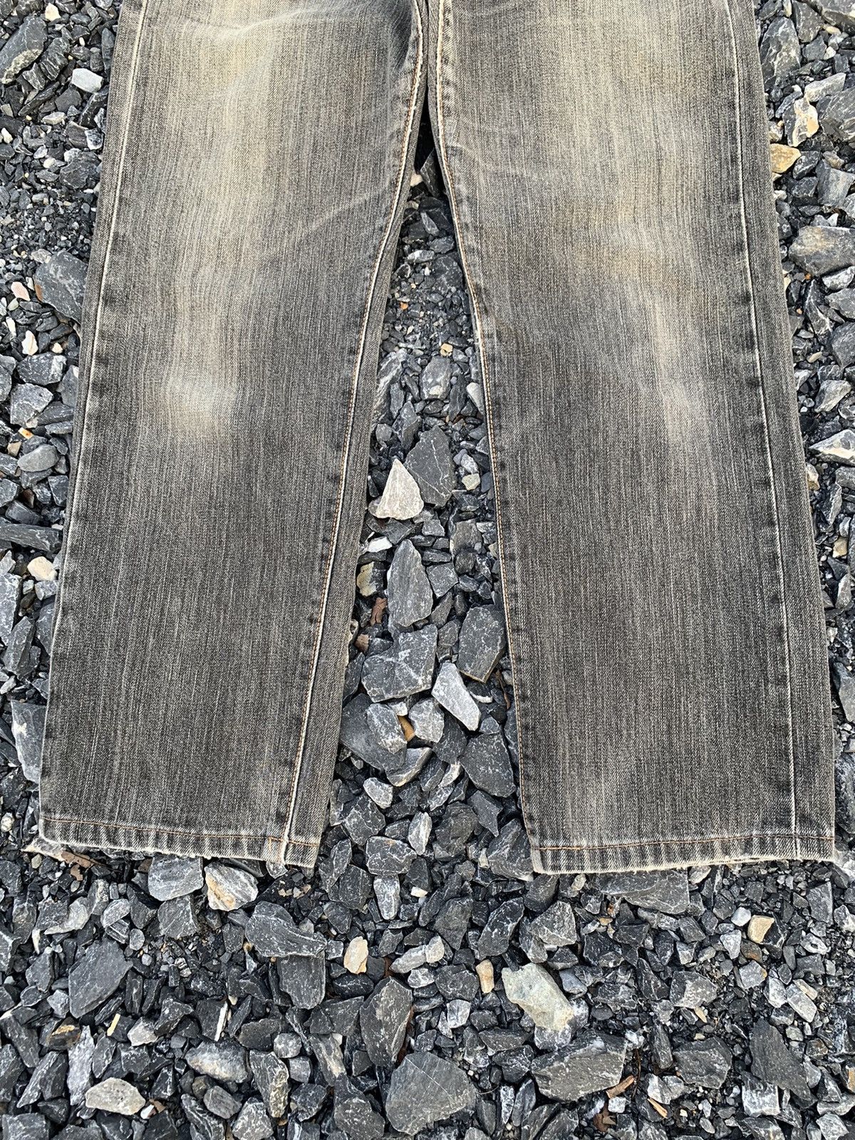 Kapital VINTAGE EDWIN 505s SELVEDGE FADED JAPANESE DISTRESSED DENIM Size US 28 / EU 44 - 7 Thumbnail