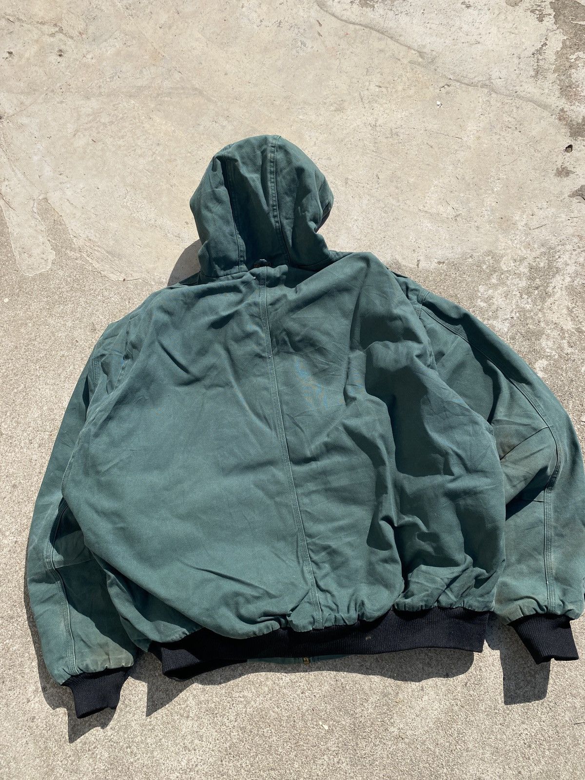 Carhartt Vintage Berne Heritage Duck Hooded Active Work Jacket Size US XXL / EU 58 / 5 - 6 Thumbnail