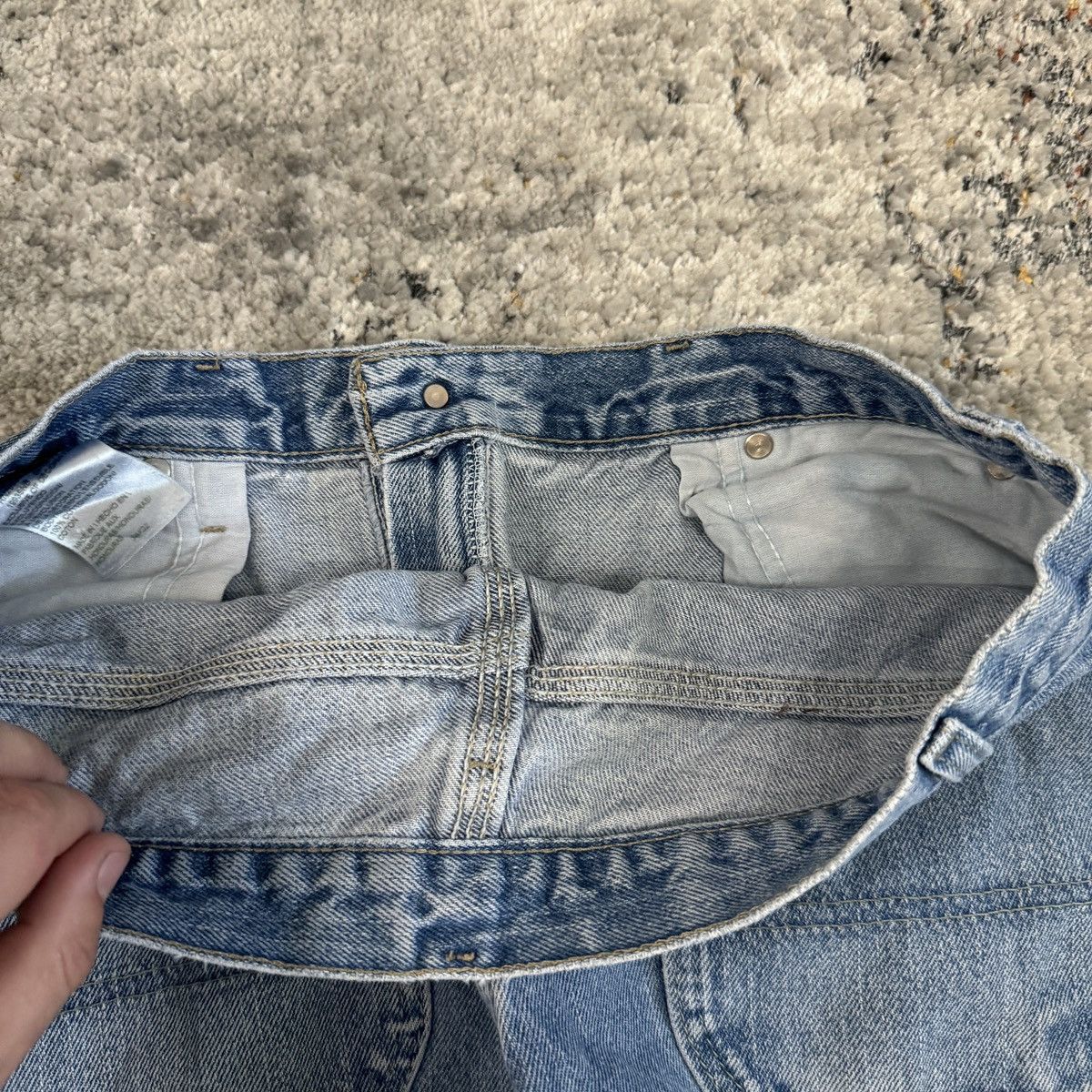Dickies × StraightFaded × Vintage Vintage 90s Dickies light wash wide leg carpenter jeans Size US 32 / EU 48 - 4 Thumbnail