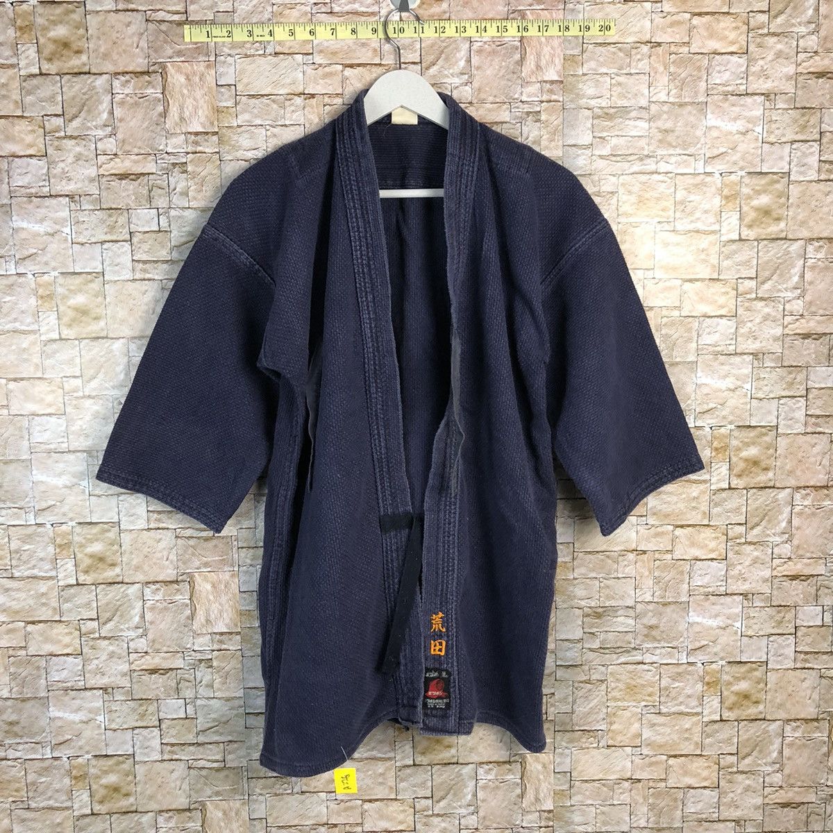 Indigo Japan Kimono indigo vintage like kapital #A226 Size US M / EU 48-50 / 2 - 1 Thumbnail