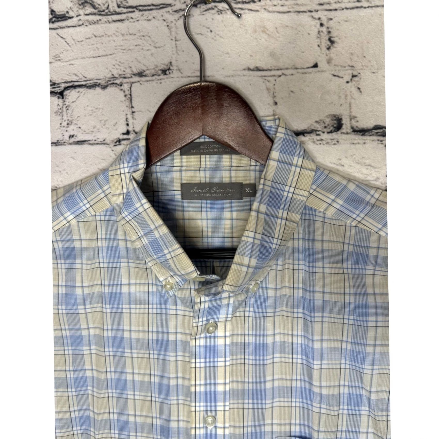 Cremieux Daniel Cremieux Signature Collection Men's Button-Down Shirt XL Size US XL / EU 56 / 4 - 2 Thumbnail