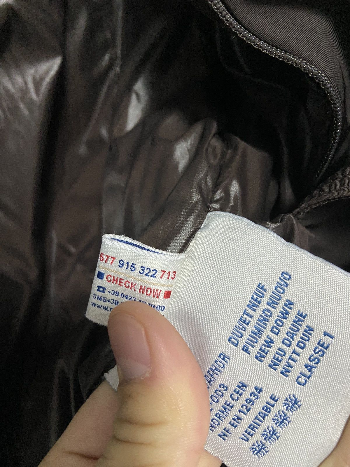 Moncler × Vintage Moncler down Jacket Vintage puffer luxury brown Size S / US 4 / IT 40 - 8 Thumbnail