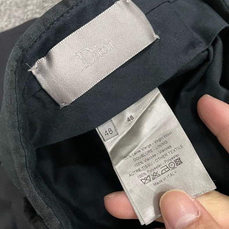 Dior Dior Black trousers 2502-Nextarrow Size 48R - 3 Thumbnail