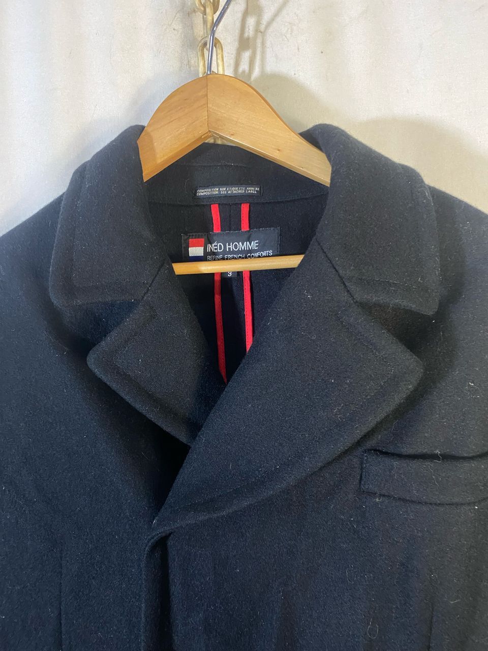 Japanese Brand × Yohji Yamamoto Unisex🔥Ined homme wool jacket by yohji Yamamoto Size US M / EU 48-50 / 2 - 3 Thumbnail