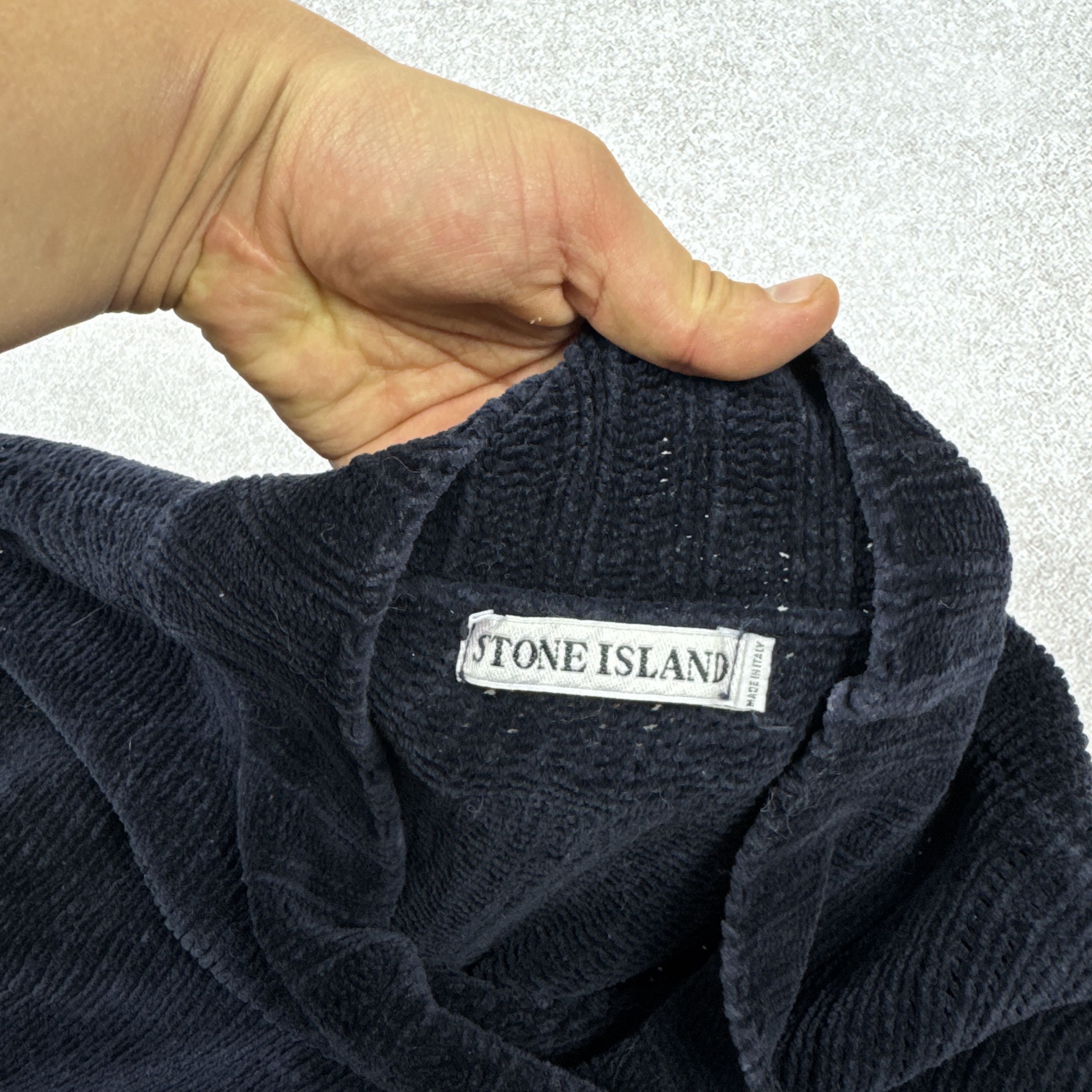 Stone Island RARE Vintage Stone Island 90s Knit Oversize Sweater Size XL Size US XL / EU 56 / 4 - 13 Thumbnail