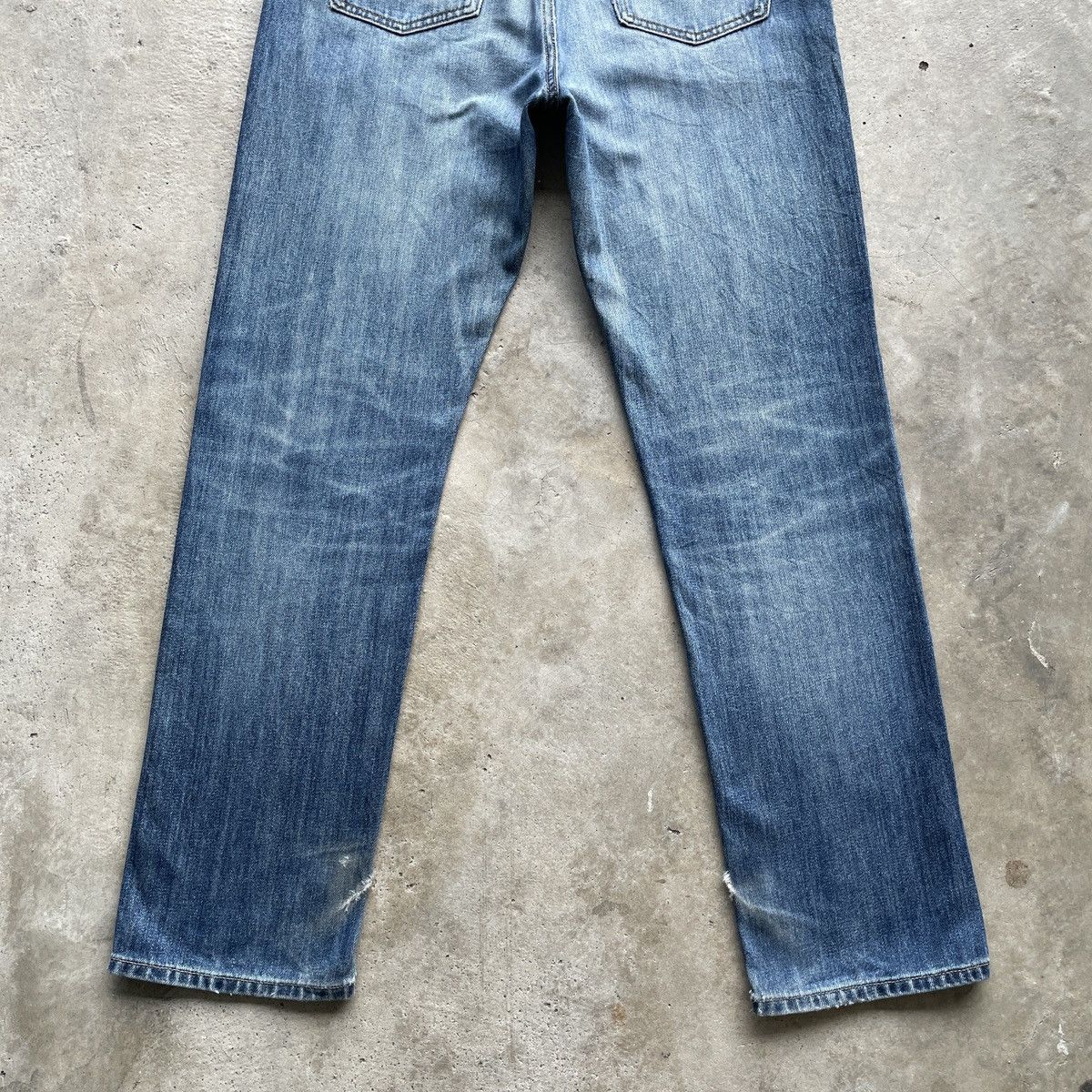 Japanese Brand Vintage Japanese Brand Faded Denim Jeans Pants W31x31.5 Size US 31 - 10 Thumbnail