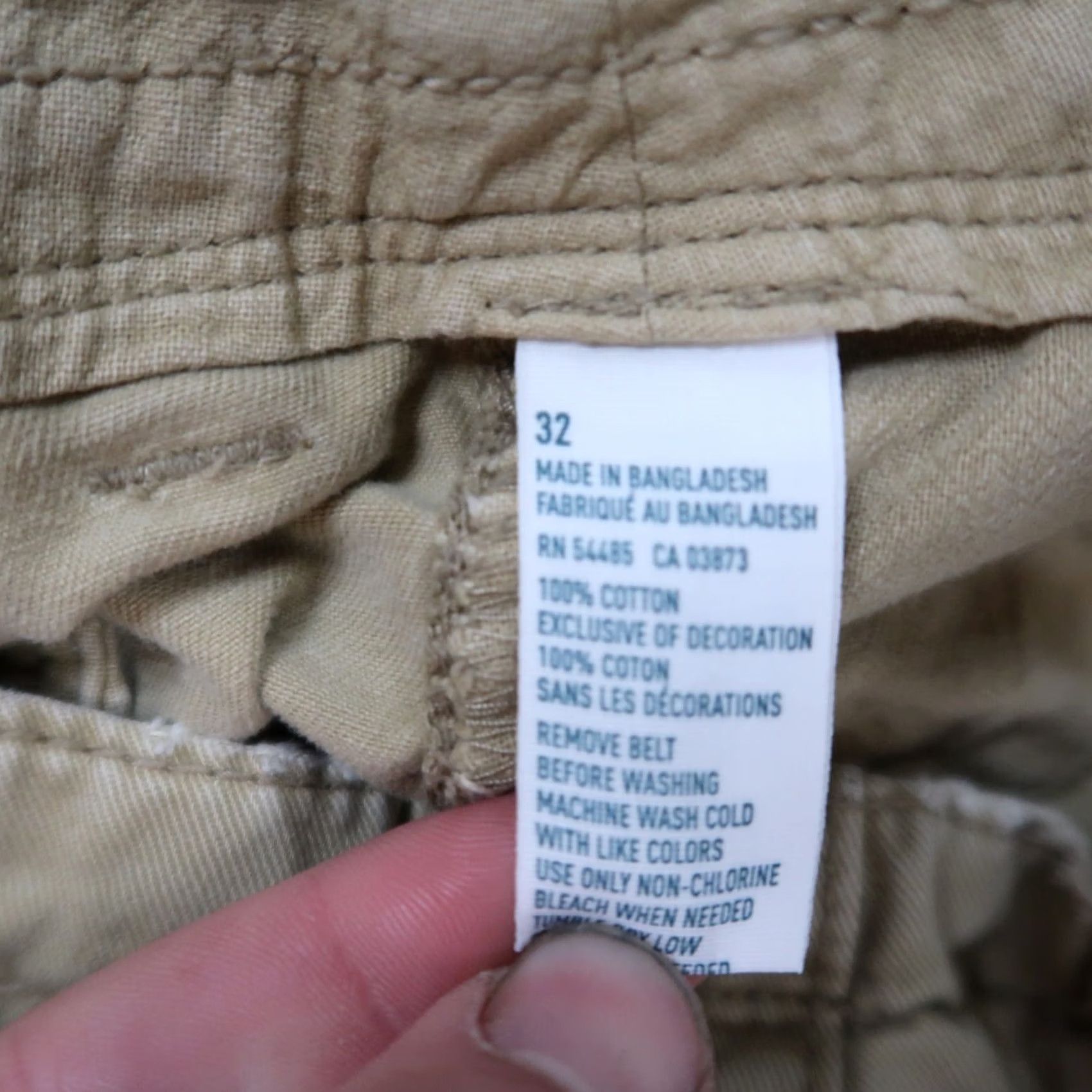 American Eagle Outfitters American Eagle Outfitters Chino Shorts Men 32 Flat Front Beige 5-Pocket Classic Casual Summer Size US 32 / EU 48 - 4 Thumbnail