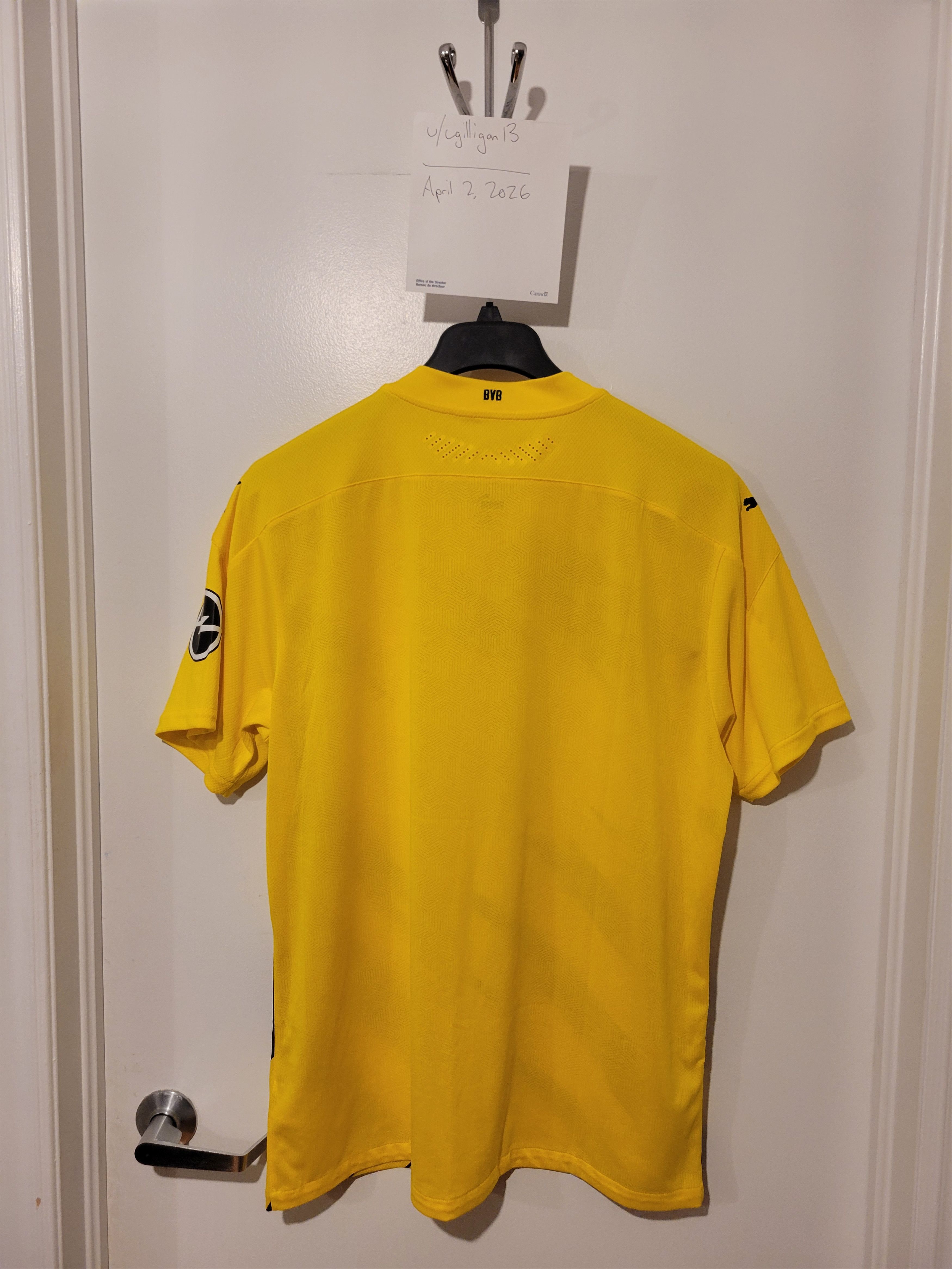 Puma Borussia Dortmund 2020-2021 Home Player/Authentic Issue BNWT Size US XXL / EU 58 / 5 - 2 Thumbnail