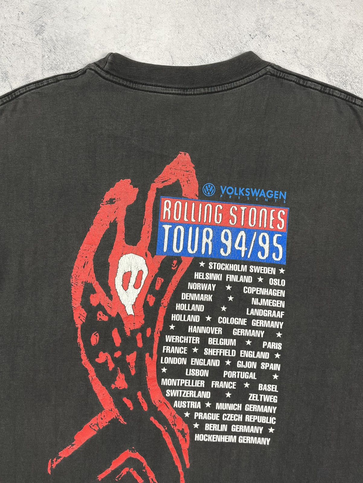 Band Tees Vintage Rolling Stones voodoo lounge tour rock band tee 1994 Size US XL / EU 56 / 4 - 14 Thumbnail