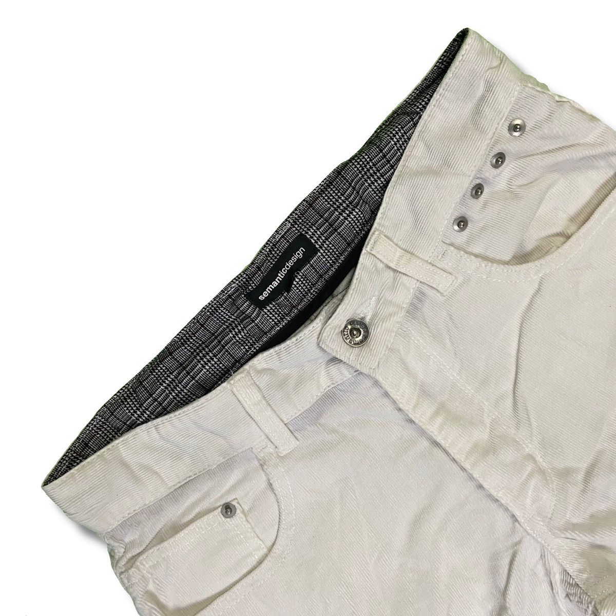 Vintage Semantic Design Corduroy Pants Size US 28 / EU 44 - 2 Thumbnail