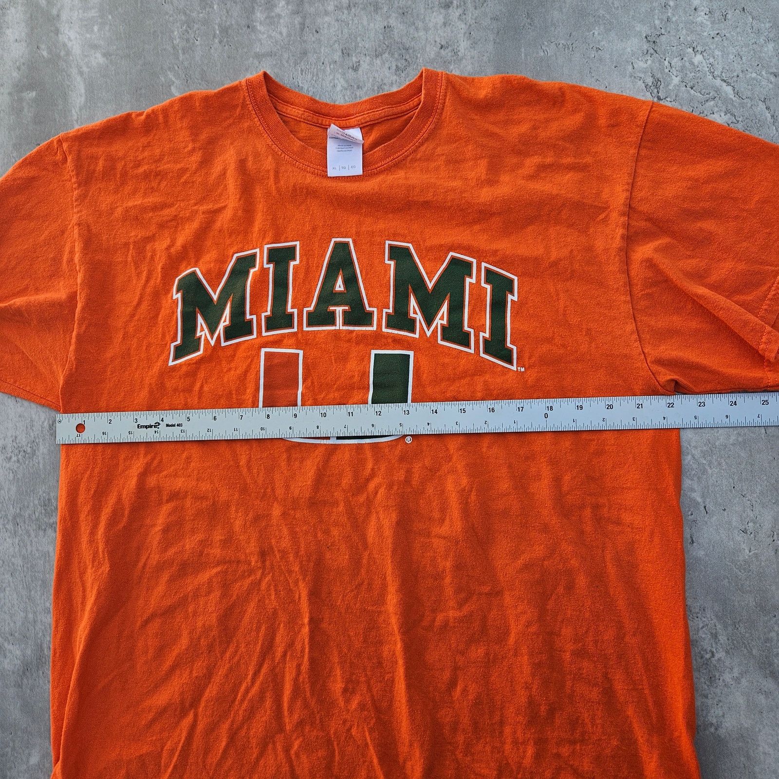 Gildan Vintage Miami University T shirt Mens' Size X-Large Size US XL / EU 56 / 4 - 3 Thumbnail
