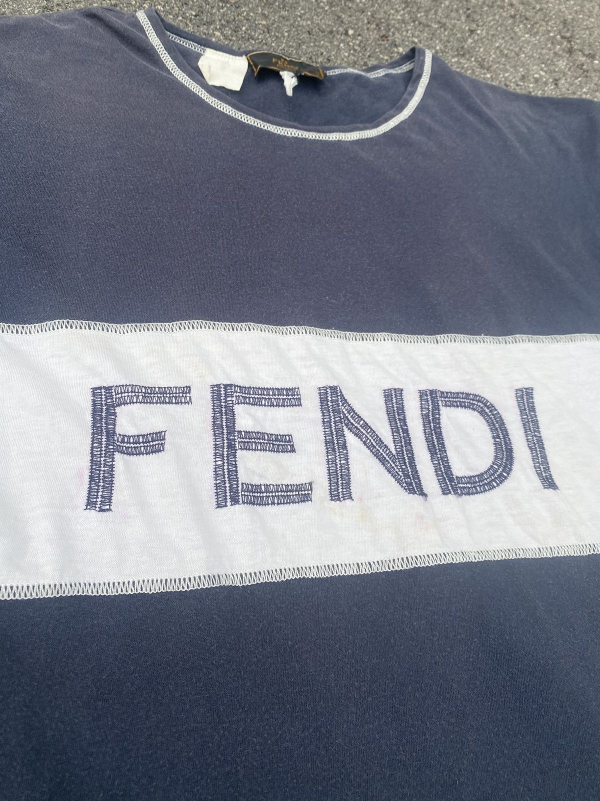 Fendi × Vintage vtg sunfaded Fendi shirt Size US M / EU 48-50 / 2 - 3 Thumbnail